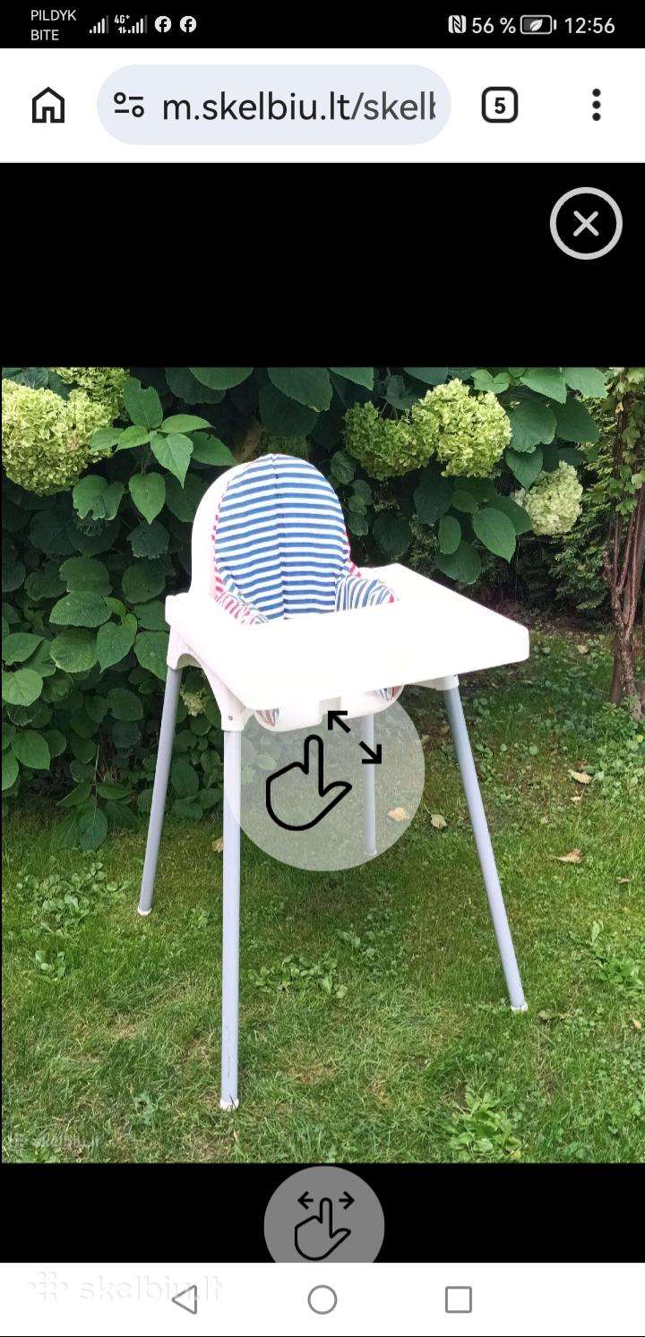 Ikea maitinimo kedute