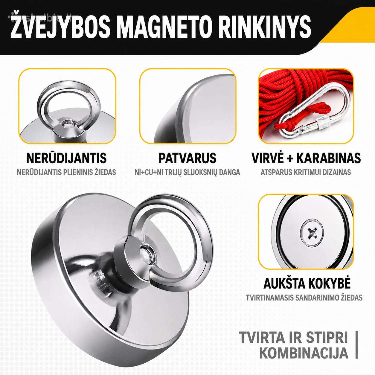 Galingas Paiesku, Zvejybos, Neodimio Magnetas
