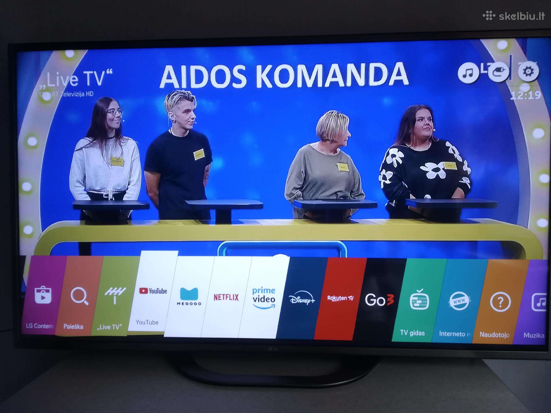 LG 49uh668v 124cm 4k „Ultra HD“ Smart TV „wi-fi“