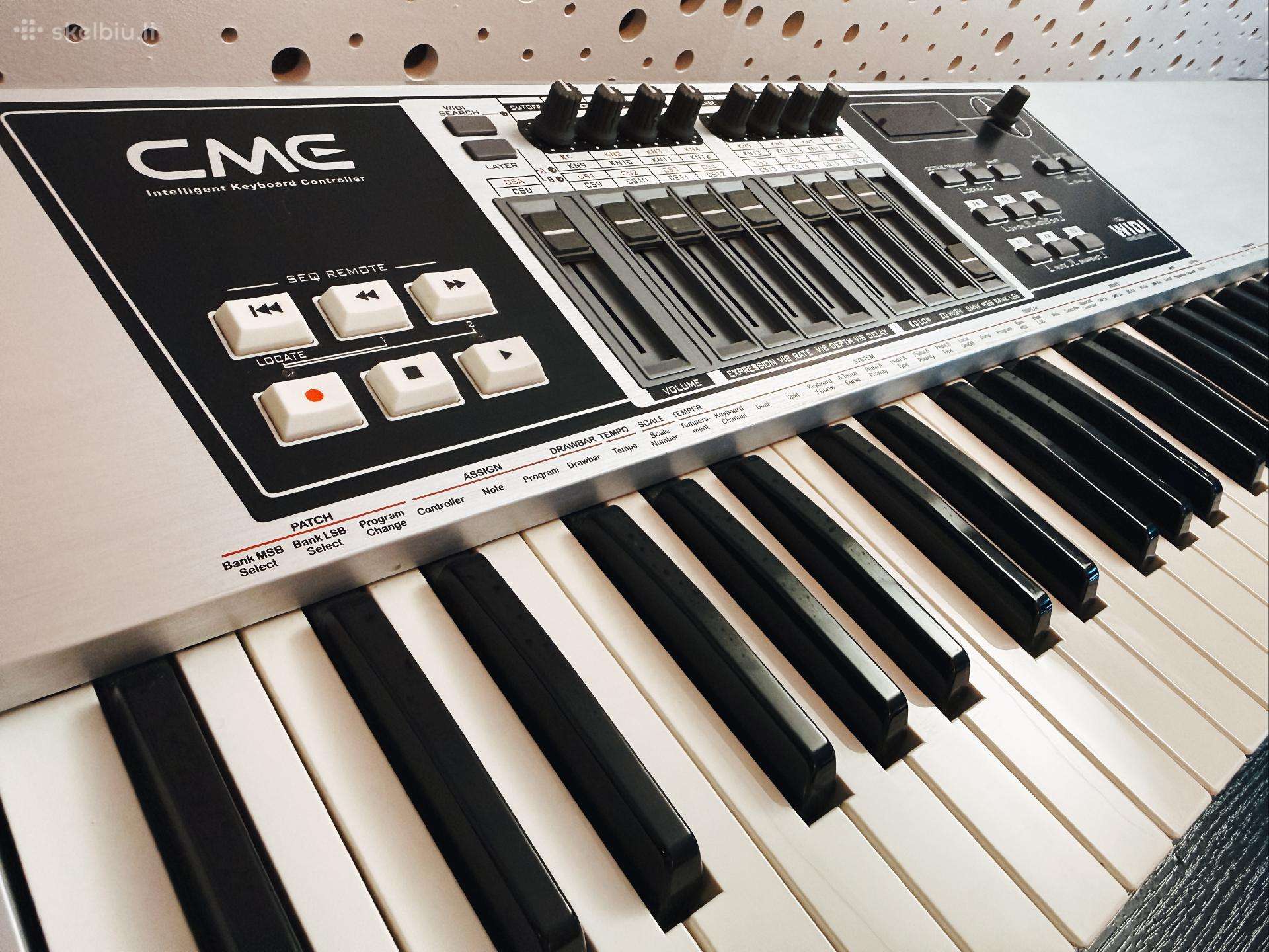 Cme Uf70 midi klaviatūra - kontroleris