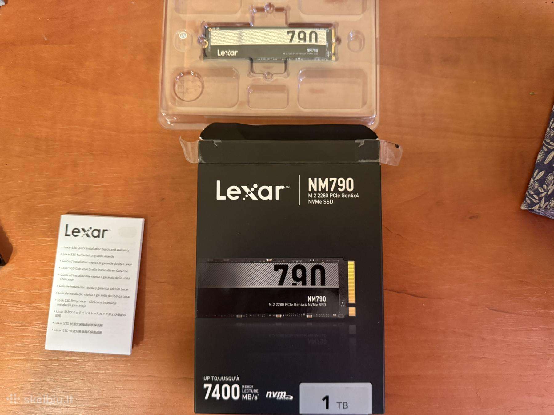 Lexar Nm790 M.2 Nvme SSD 1tb