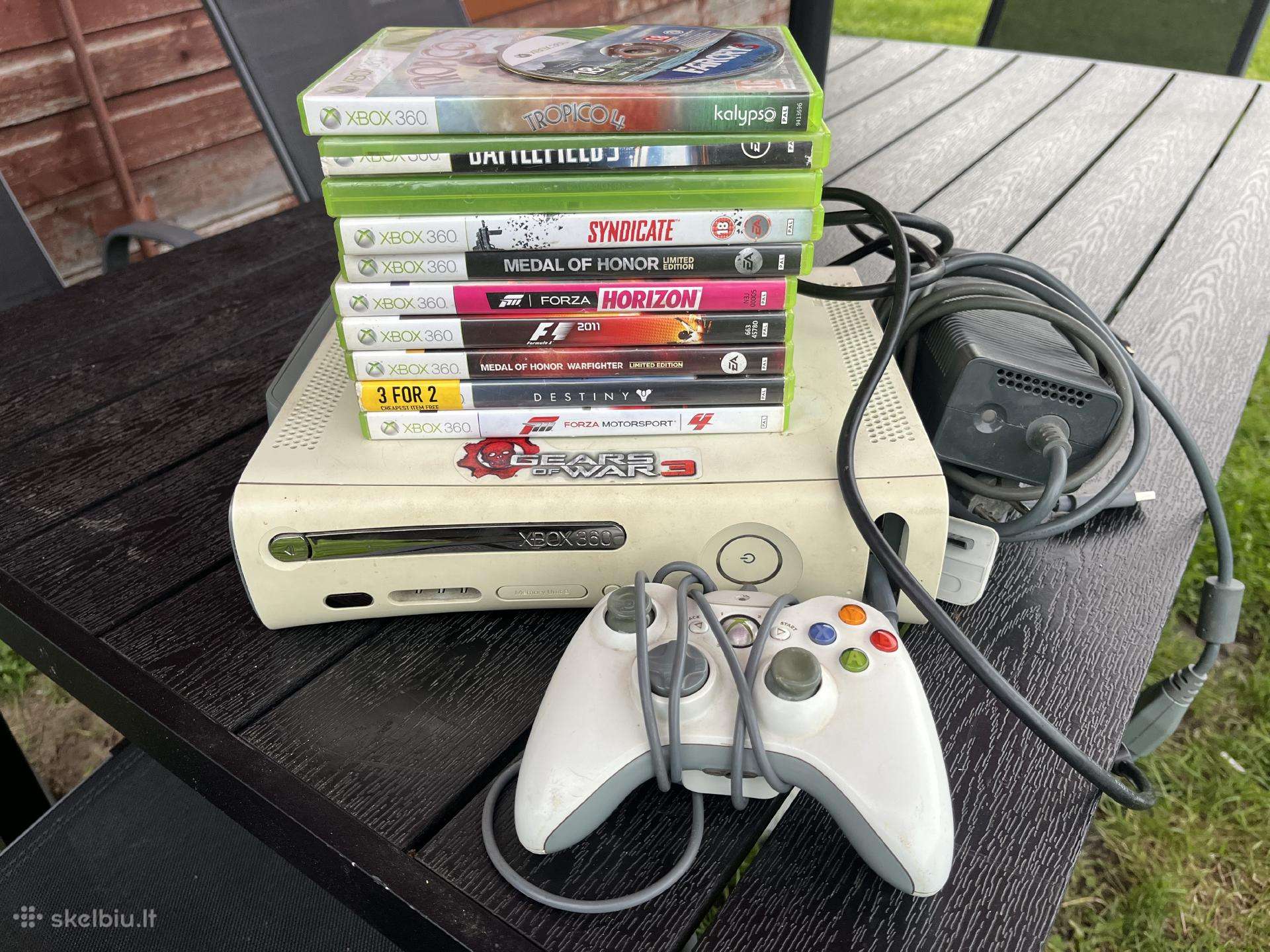 Xbox 360 su zaidimais