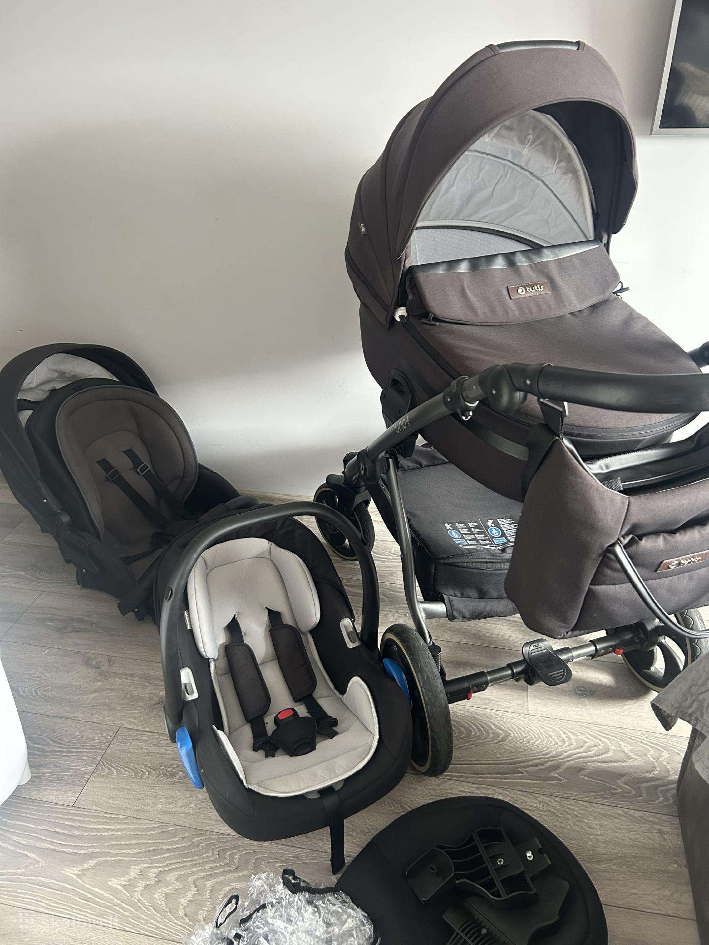 Tutis Uno5+ vežimas 3in1