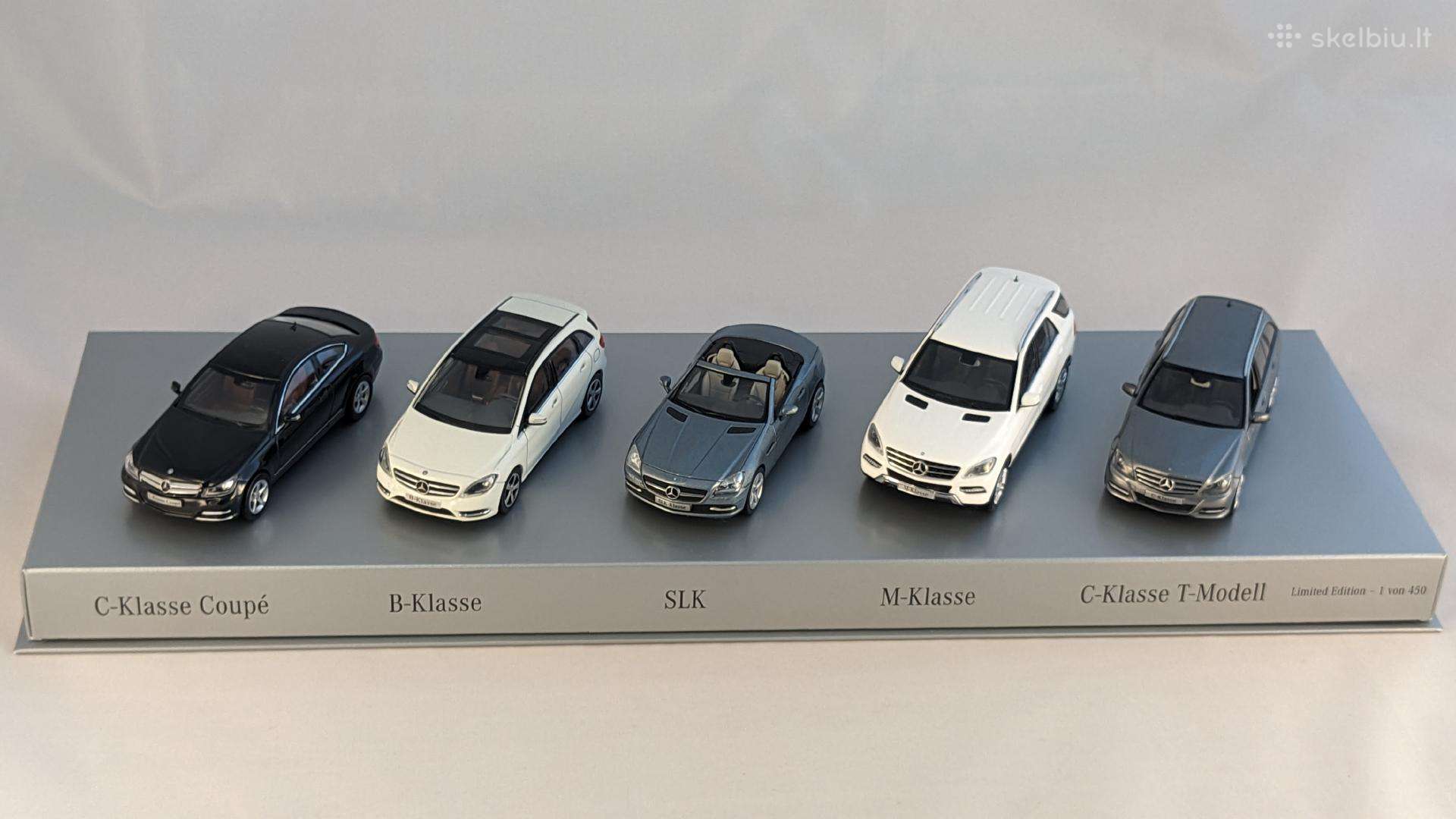 1/43 modeliukai MB 2011 rinkinys 5 modeliai Set