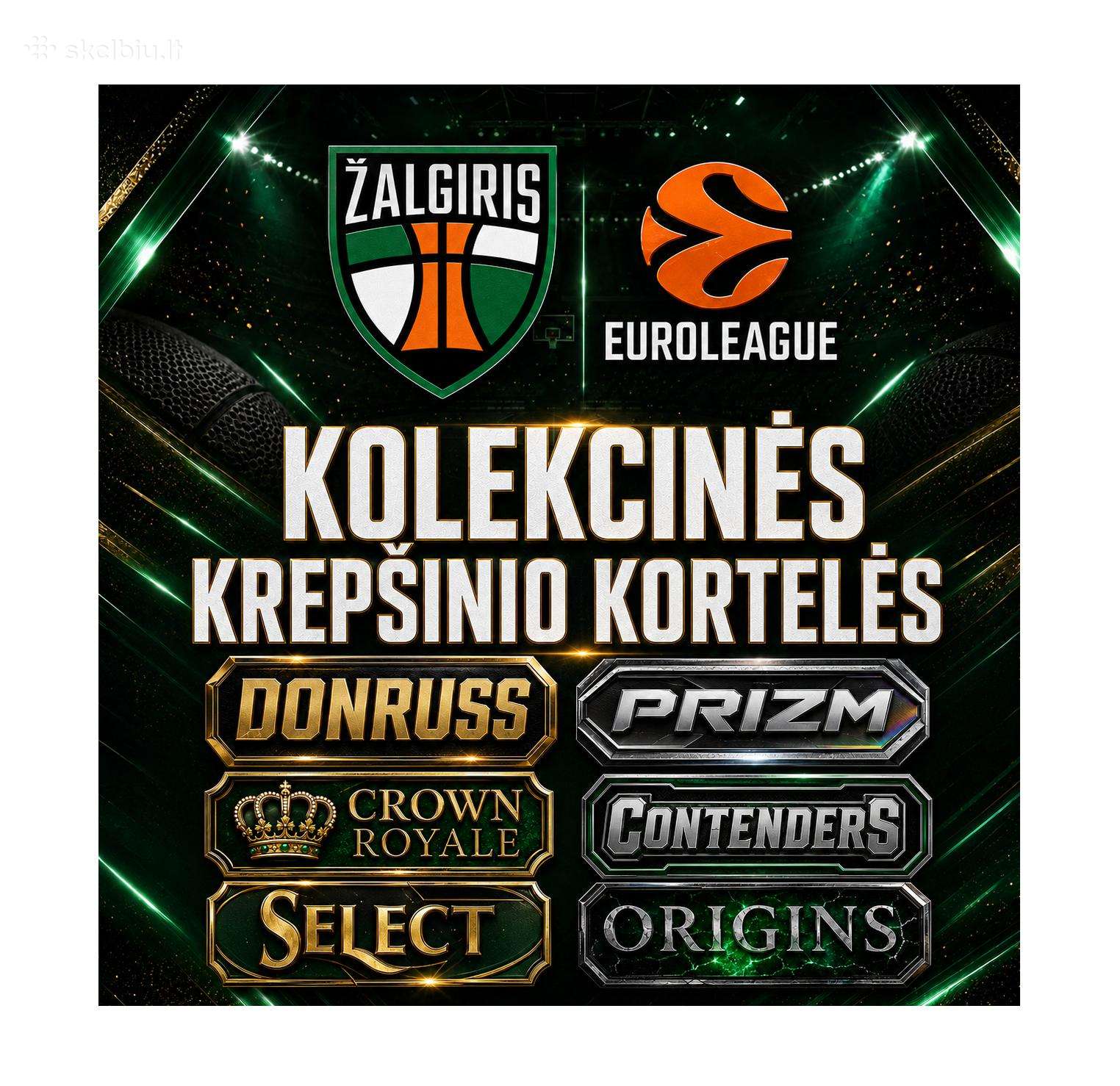 Kauno "Žalgirio" kolekcinės krepšinio kortelės