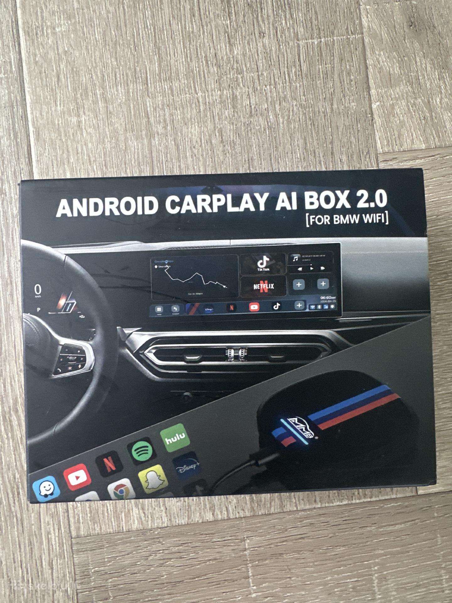 Android carplay Ai Box 2.0 for Bmw WiFi