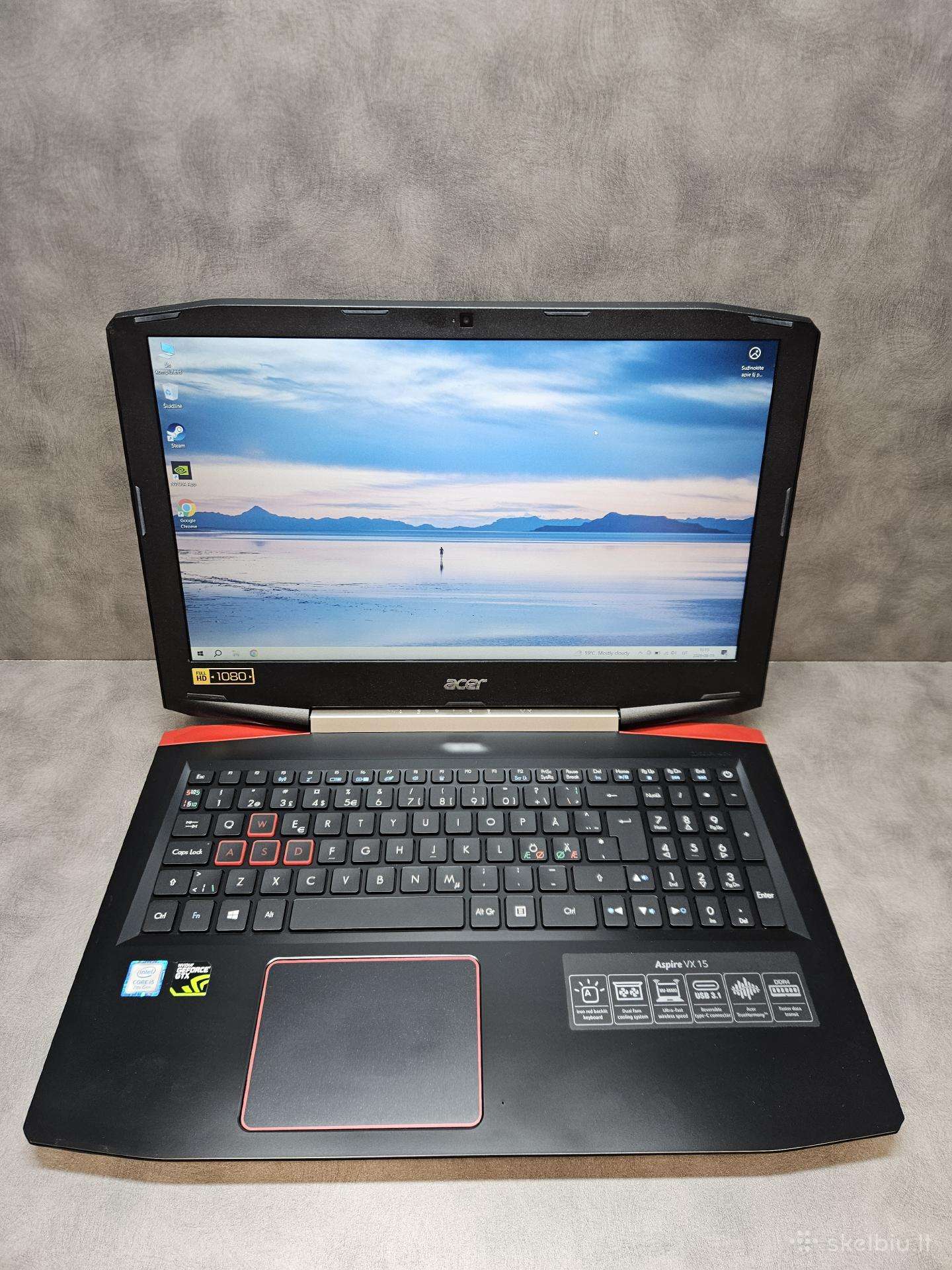 Acer Aspire/15.6"fhd/i5-7300hq/8ram/256ssd/gtx1050