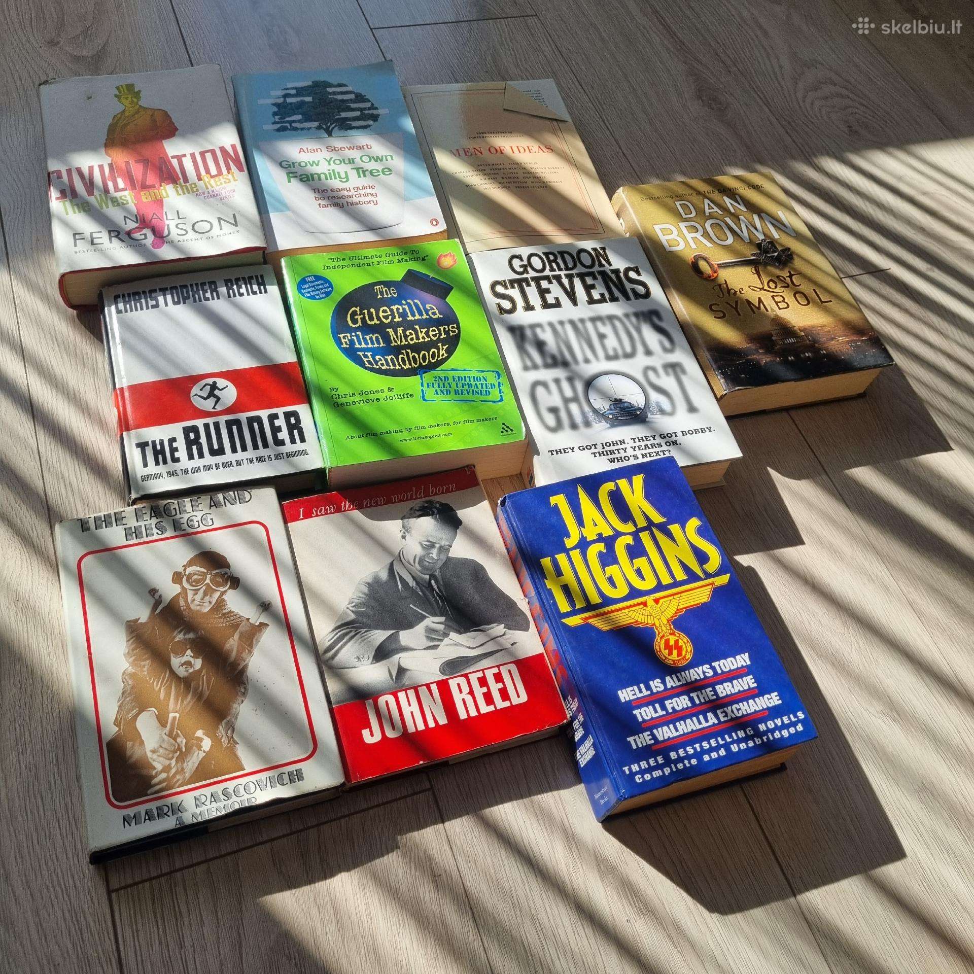 Geros būklės populiarios ir senovinės knygos