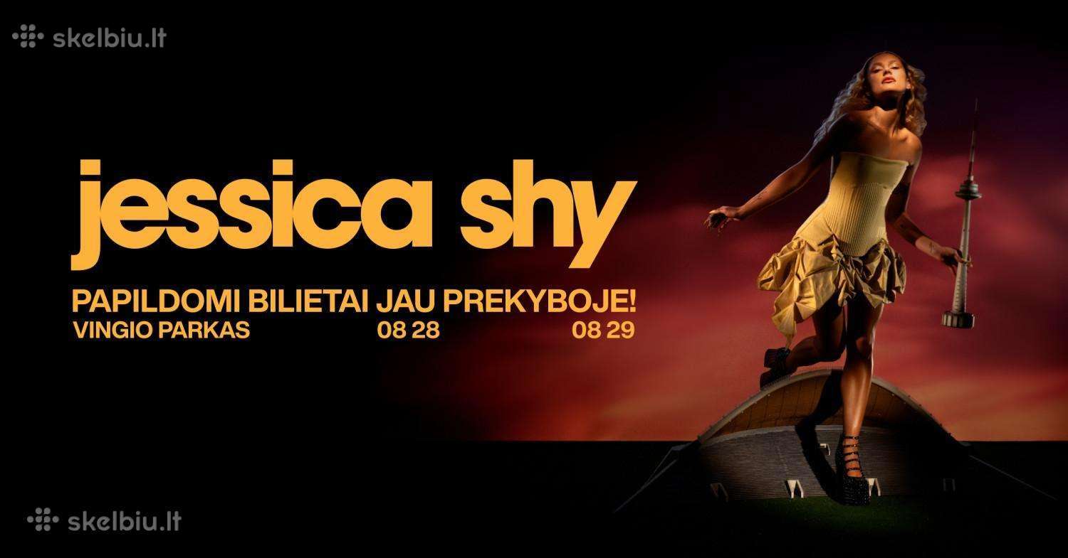 Parduodu 1 bilietą į 08.28 Jessica Shy koncertą