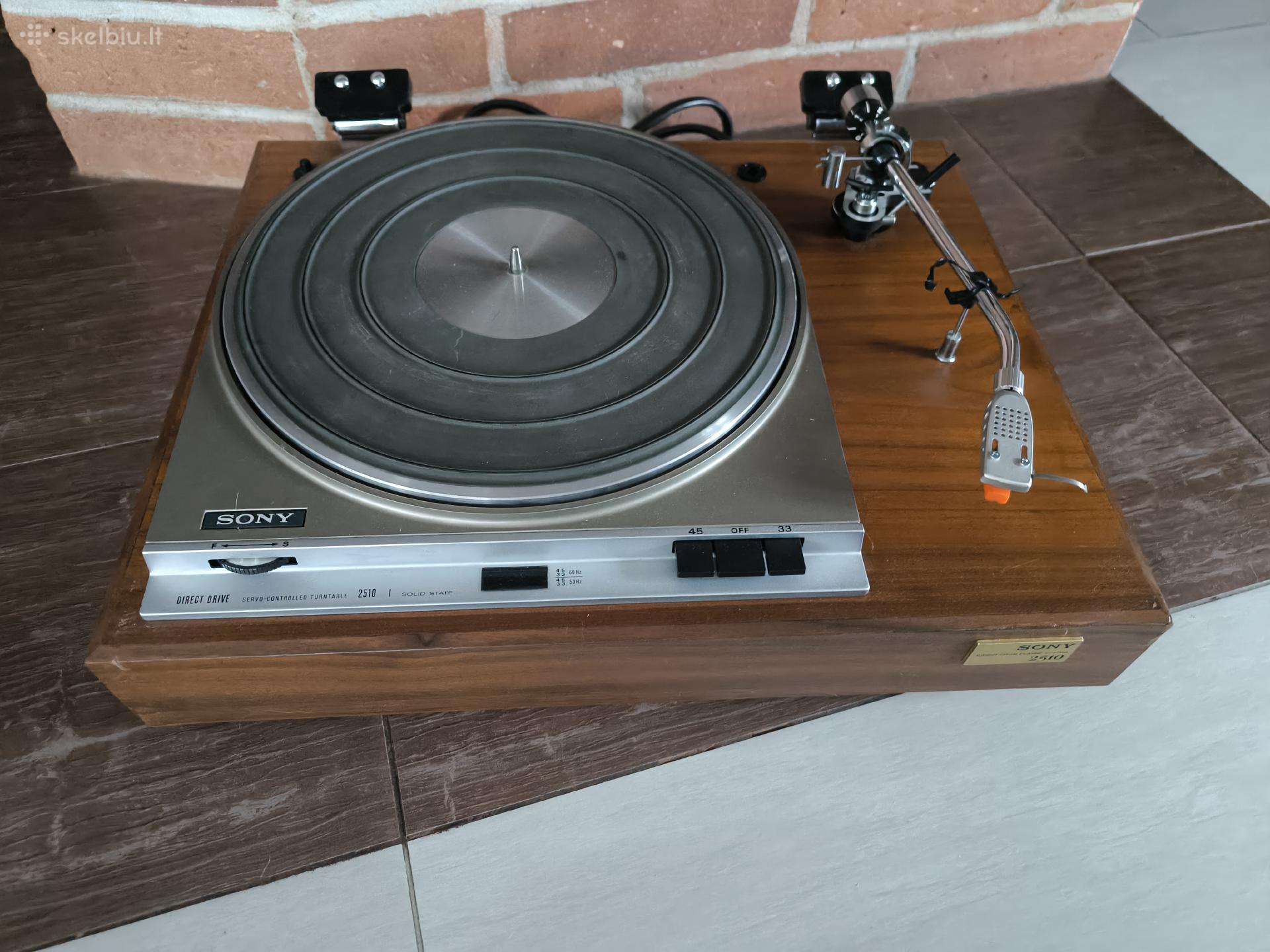Sony Ps-2510 plokštelių grotuvas