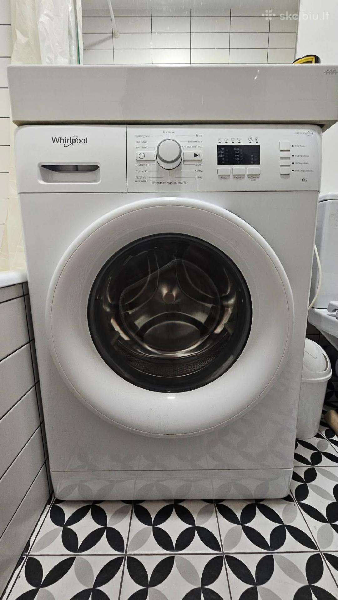 Skalbimo mašina Whirlpool
