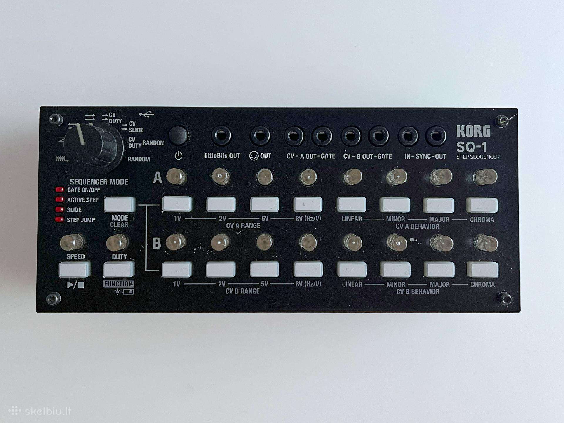 Korg Sq-1 – analoginis step sequencer