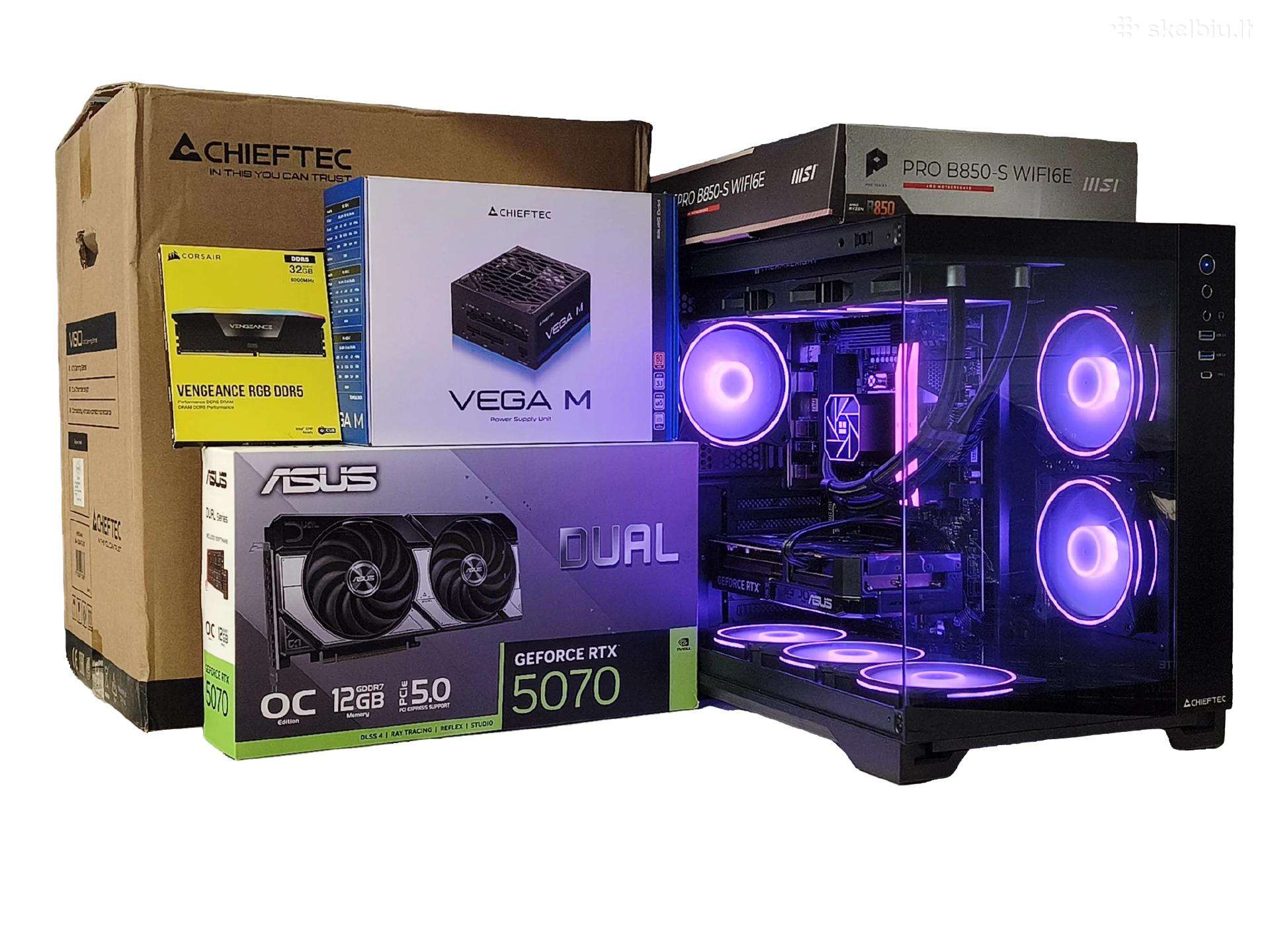 R7 7800x3d Rtx 5070 Nvme 1tb Ddr5 32gb Wi-fi Bt