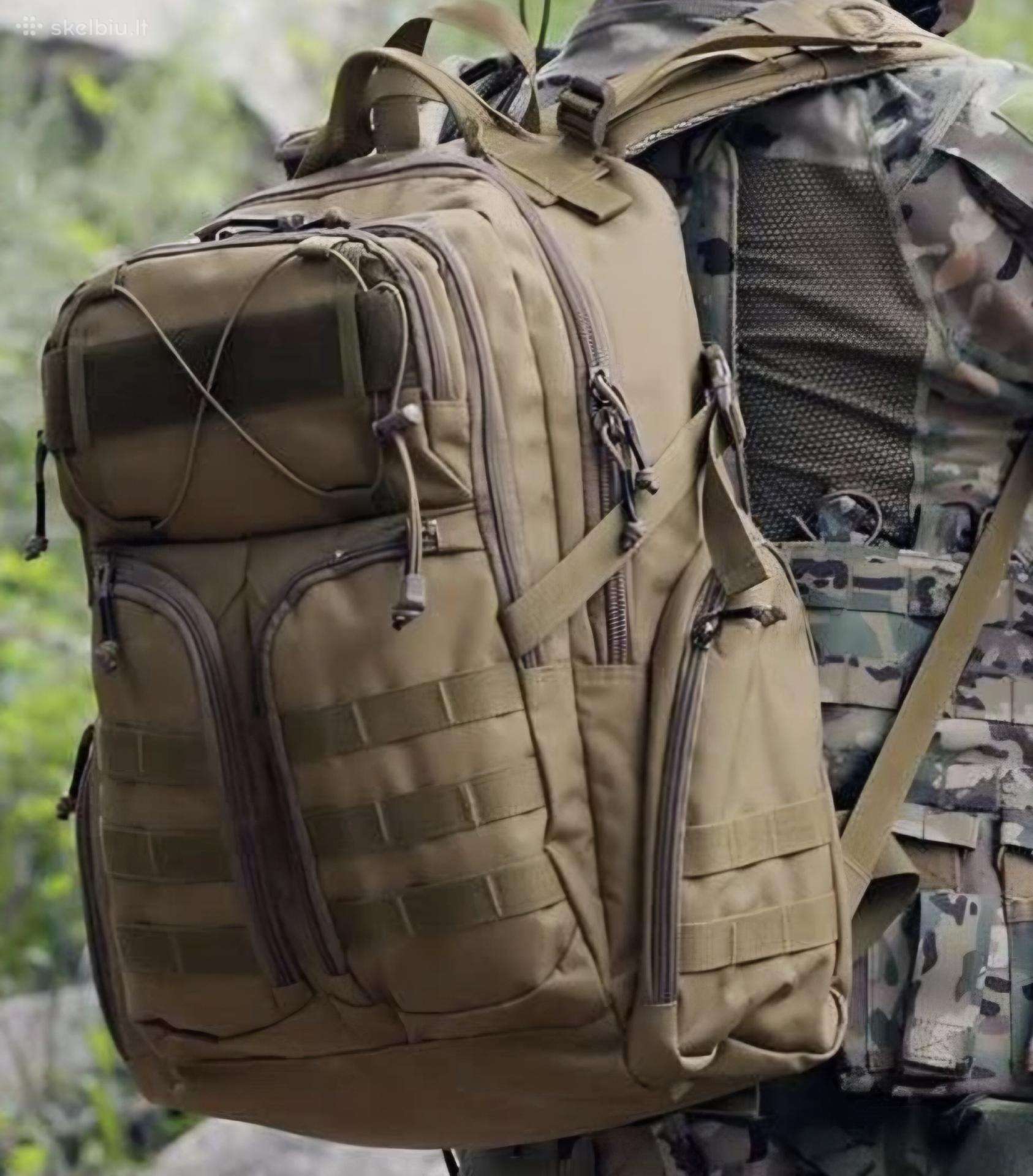 Taktinė patvari karinė kuprinė „Molle Assault“