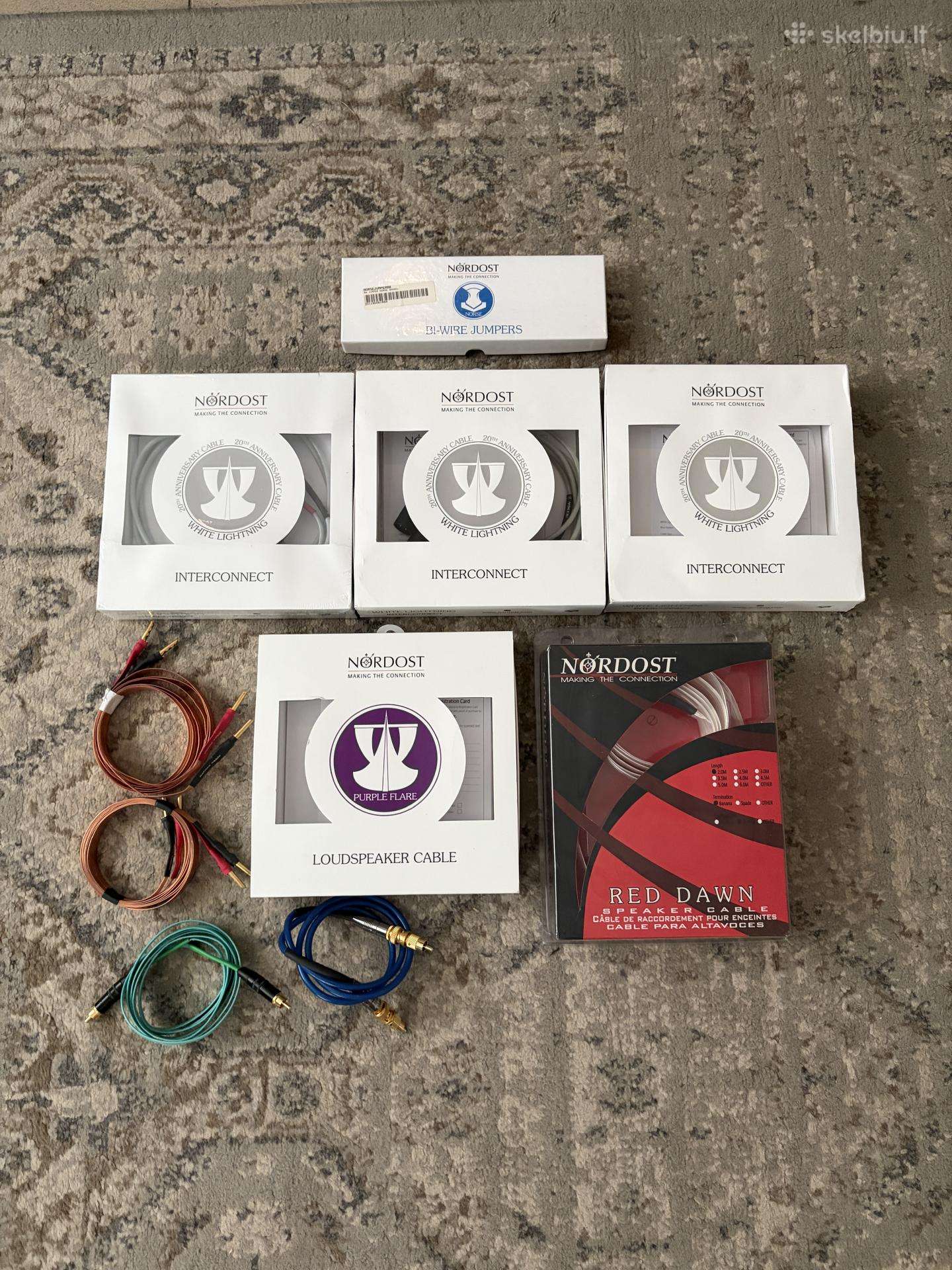 Nordost kabeliai (Made in Usa)
