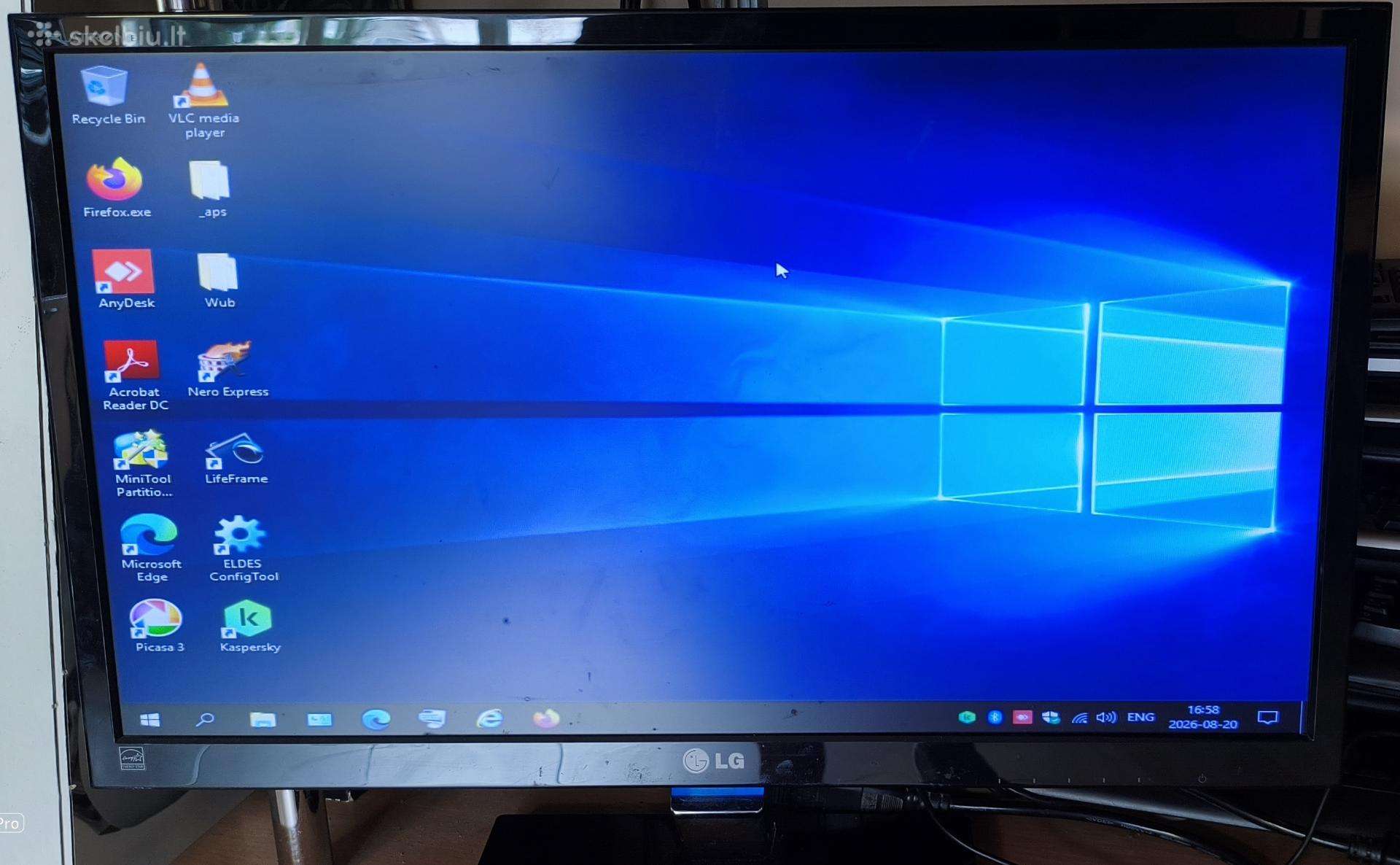 23'' LED LCD monitorius LG E2360s-pnw