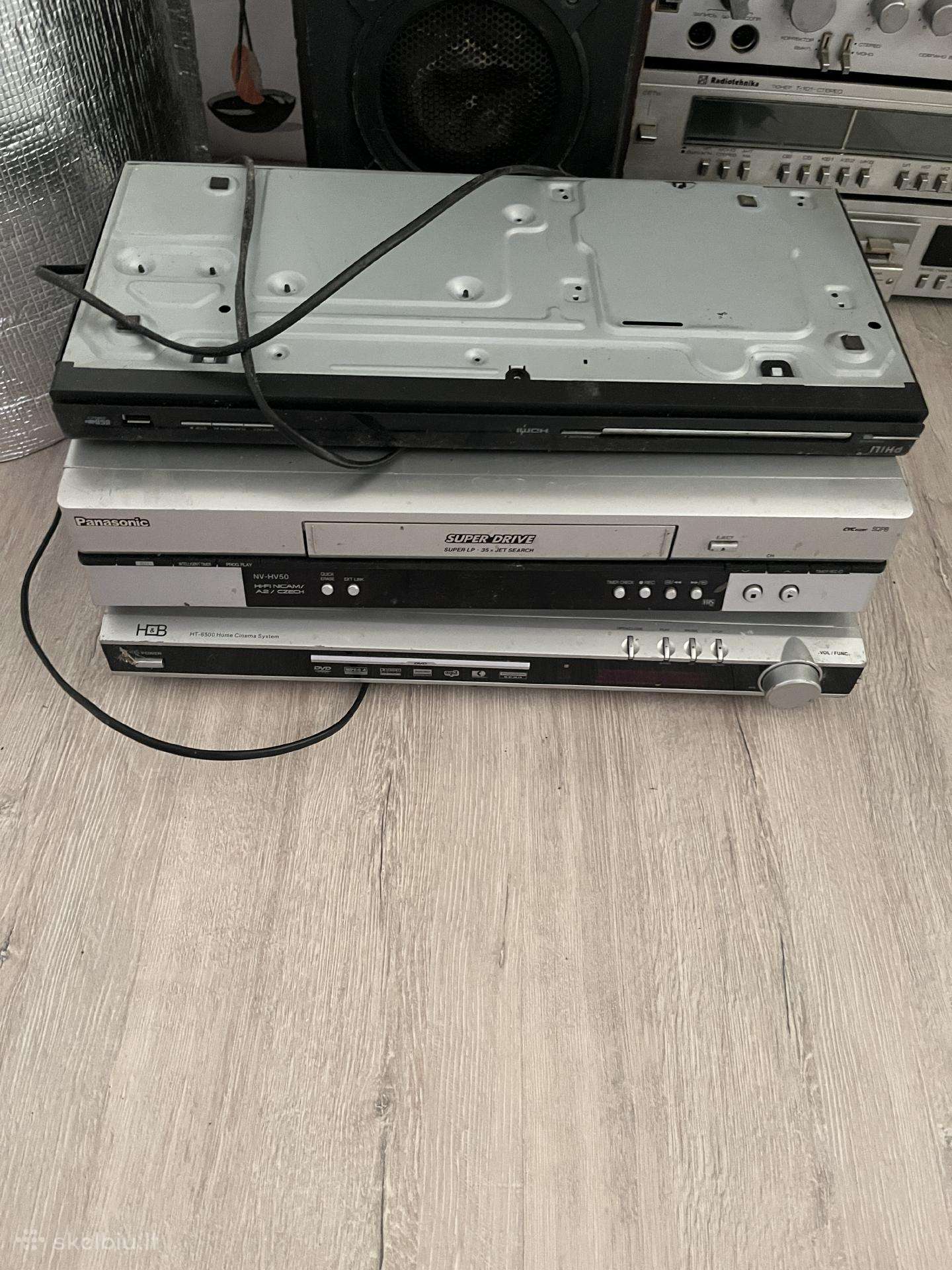 Panasonic Nv-hv50 Hi-fi Vhs grotuvasir Dvd grotuva