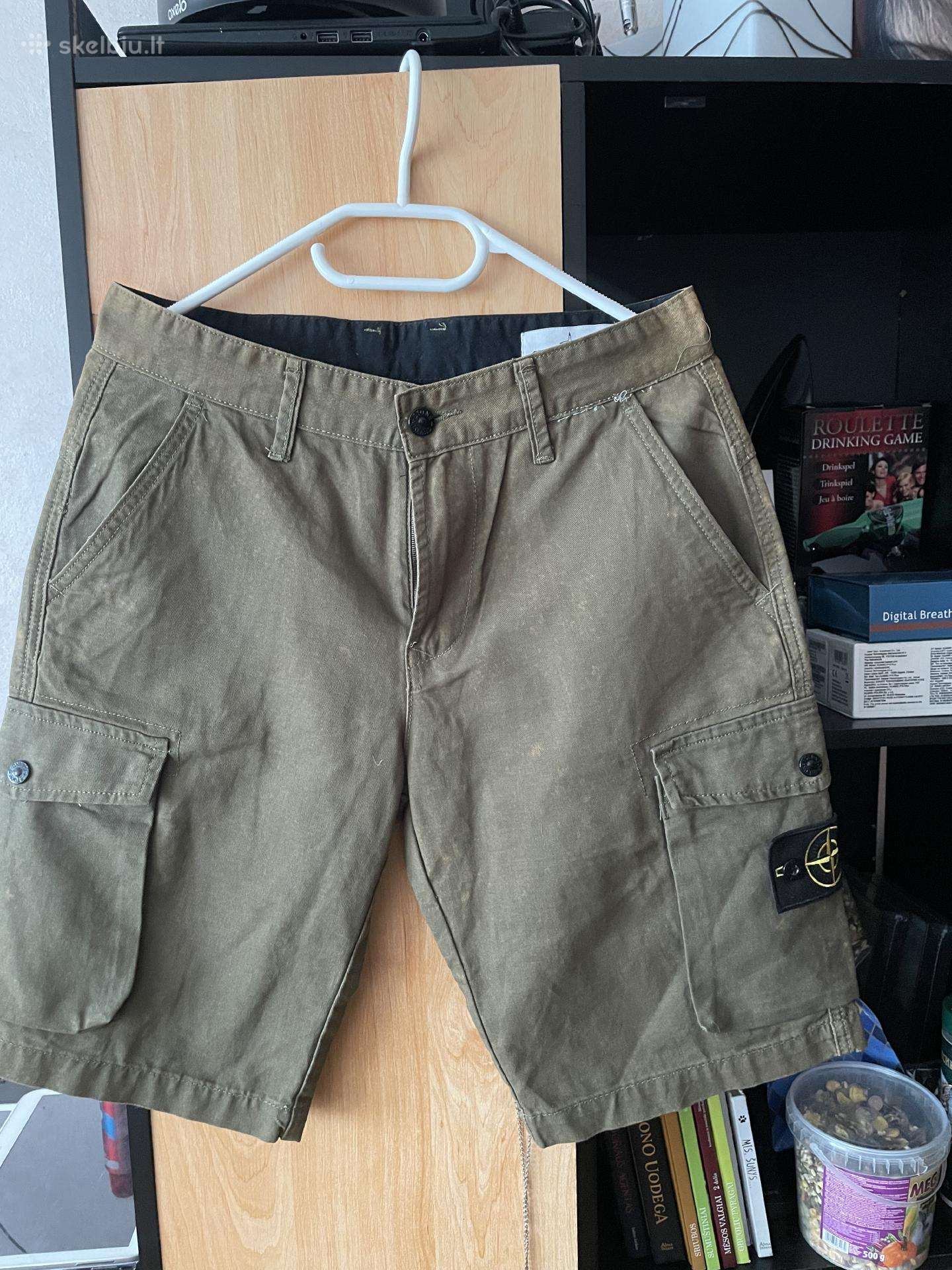 Stone Island Nauji Chaki Šortai