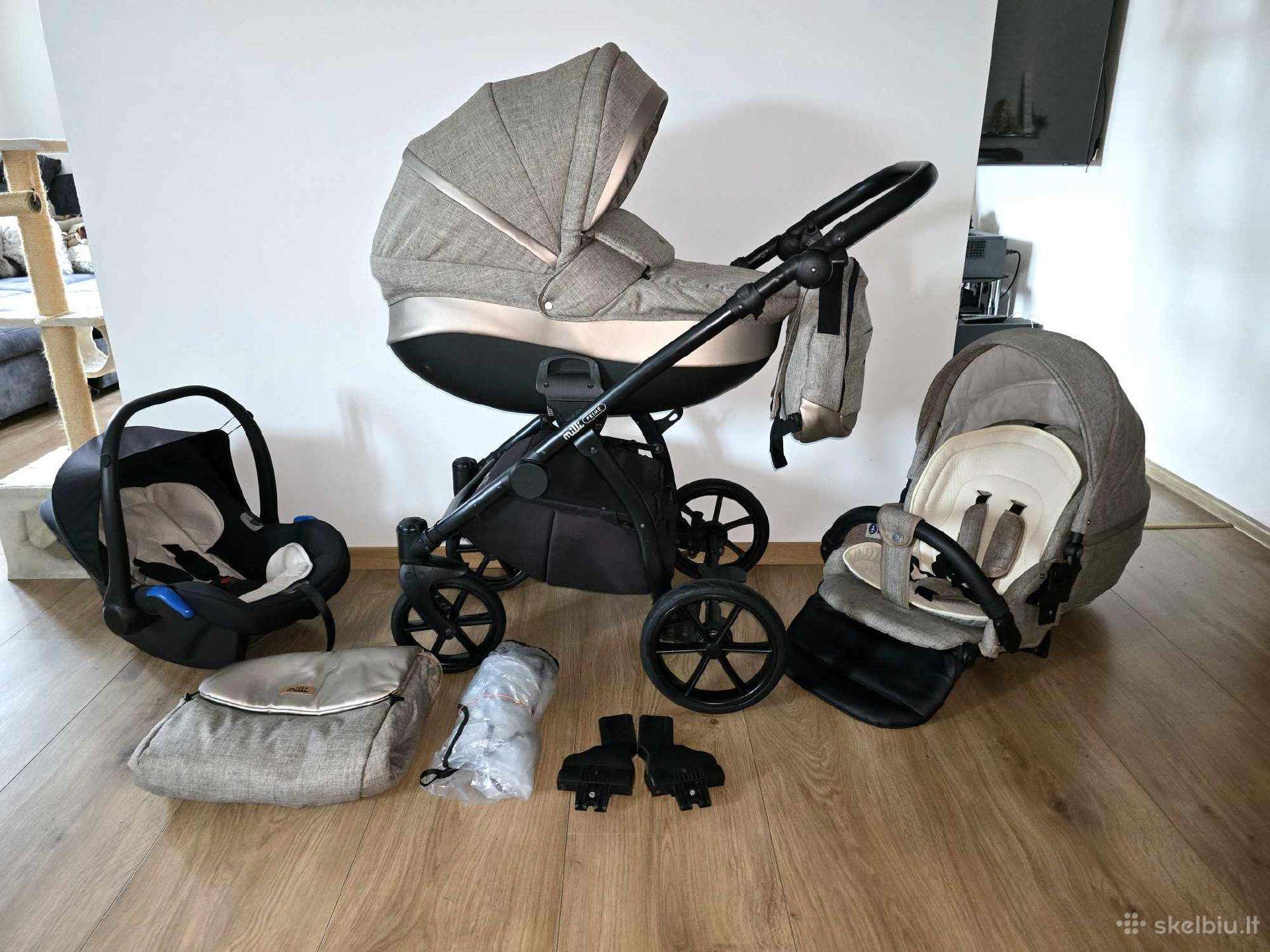 Puikios būklės Milli 3 in 1 vežimėlis