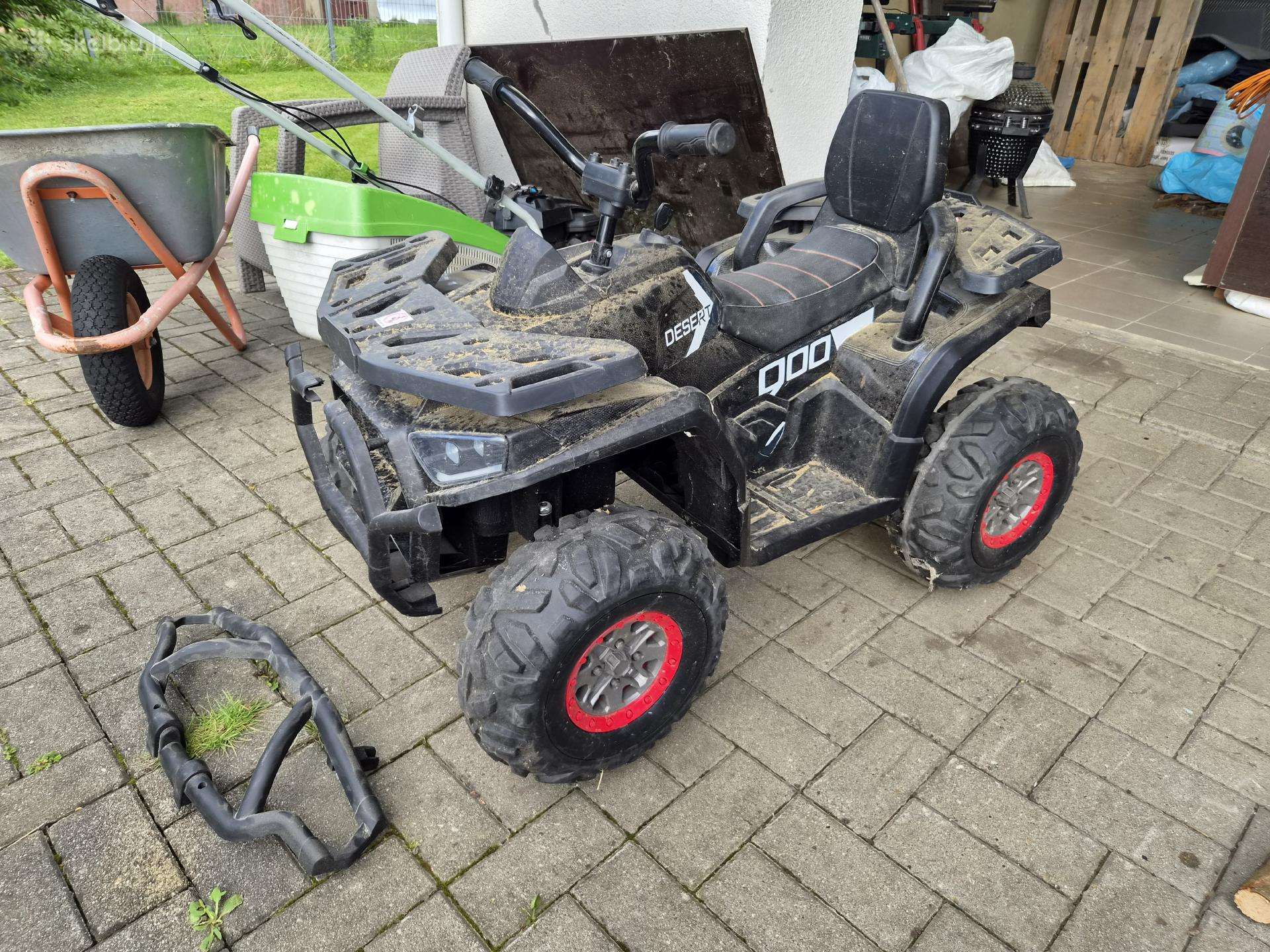 Vaikiškas atv quad akumuliatorinis keturratis