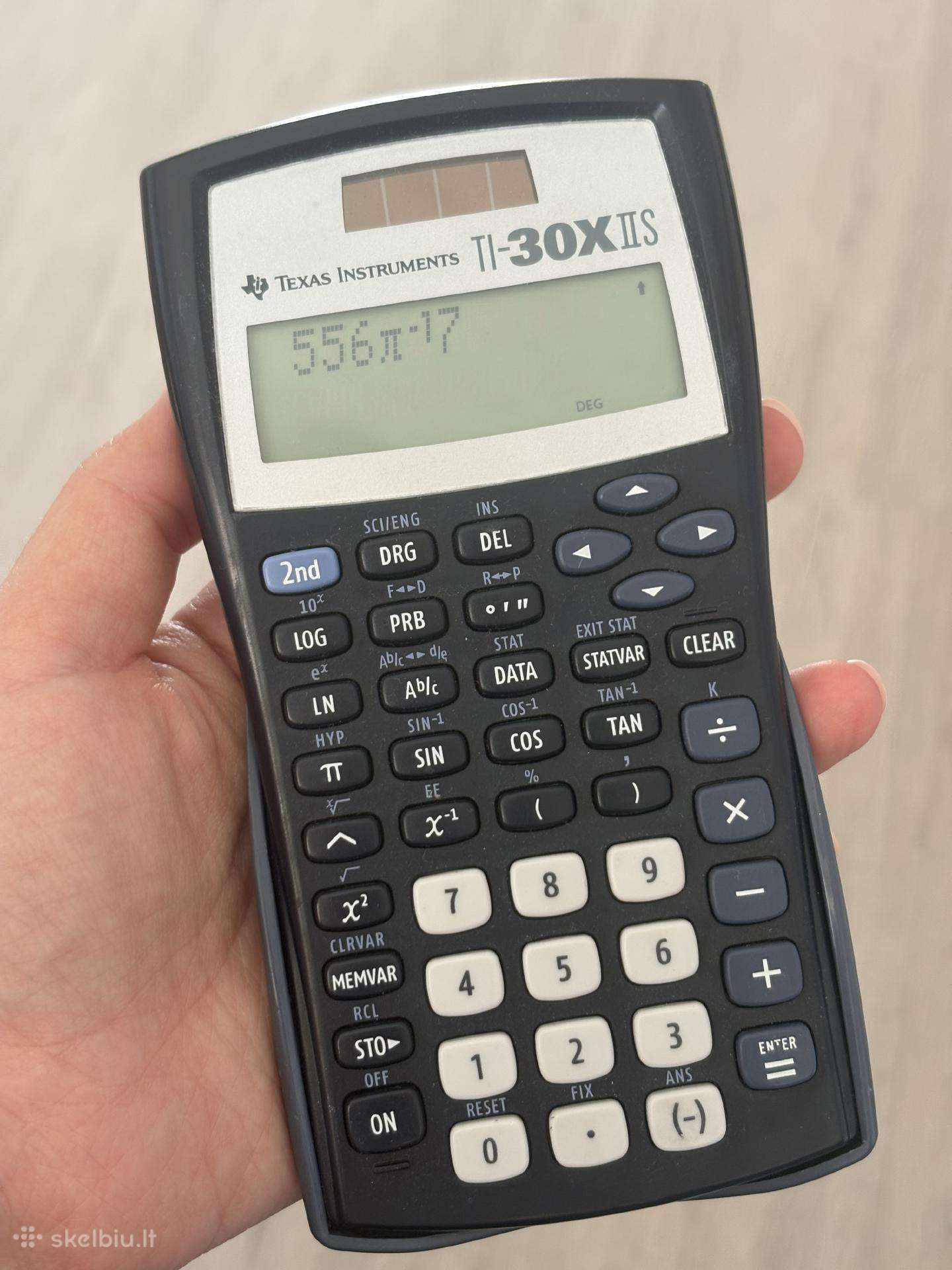 Skaičiuotuvas Texas Instruments Ti-30x II Solar