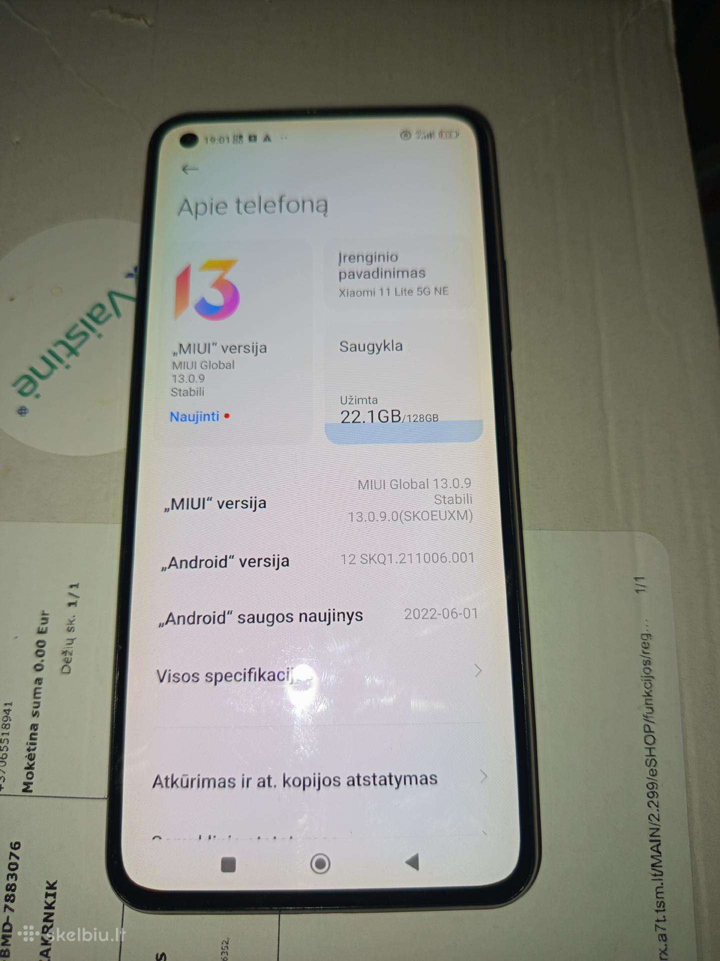 Xaomi 11 Lite5g Ne