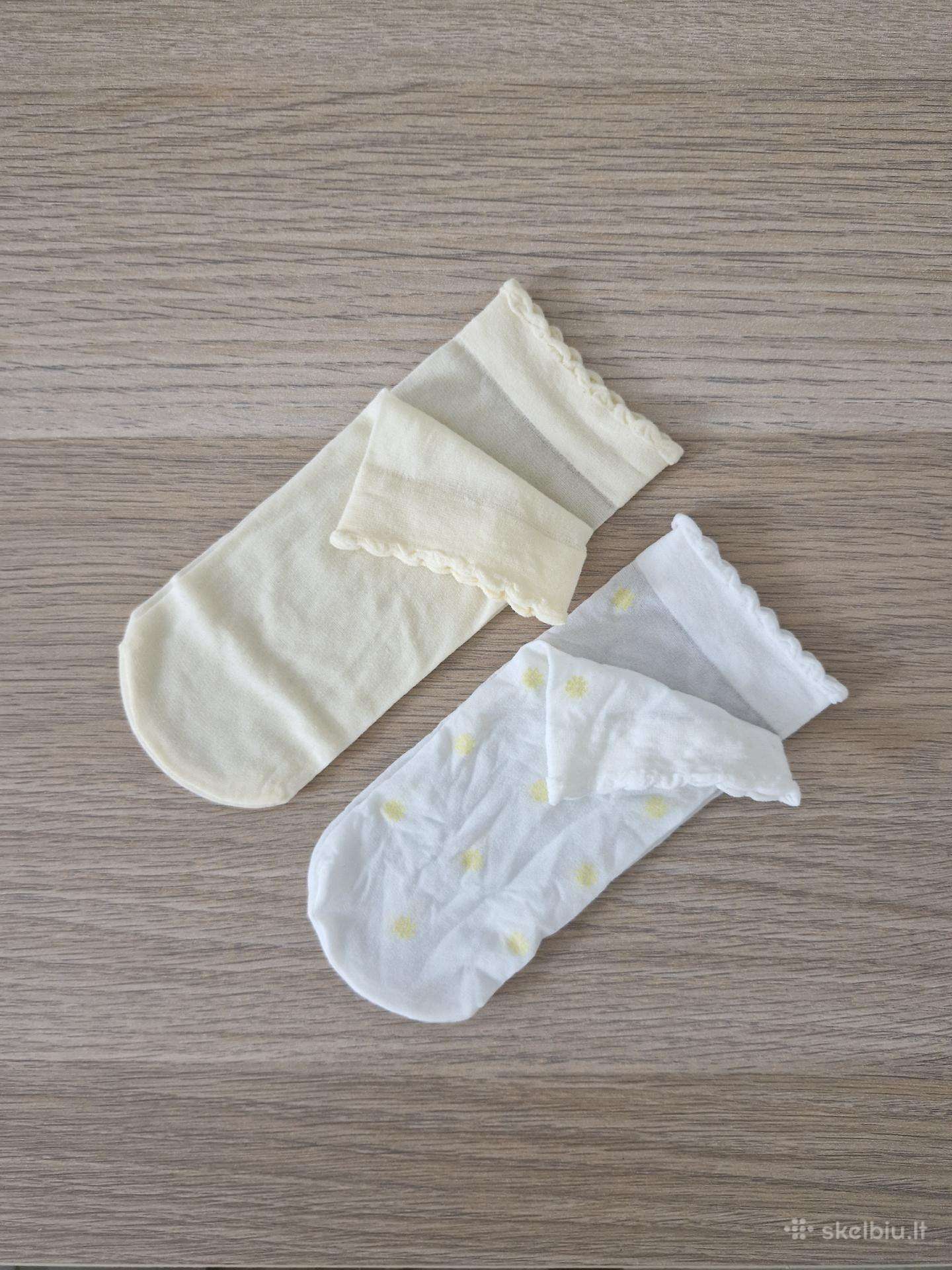 Plonos kojinytės 31-34 dydis, 2 poros