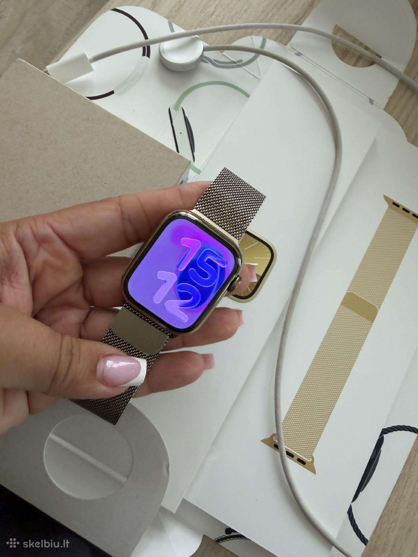 Apple watch 9 41mm gold milano