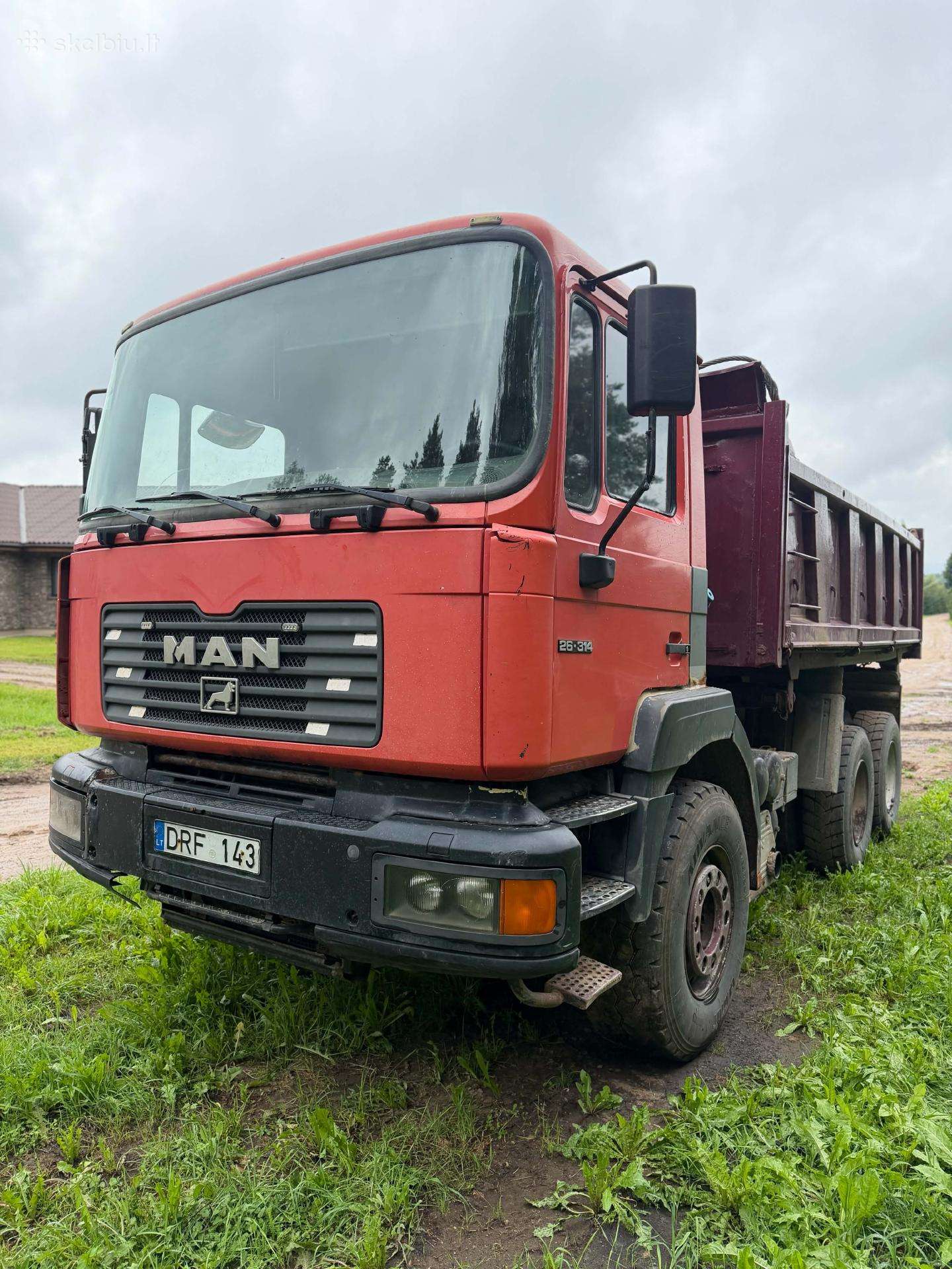 MAN 26.314, dropside trucks