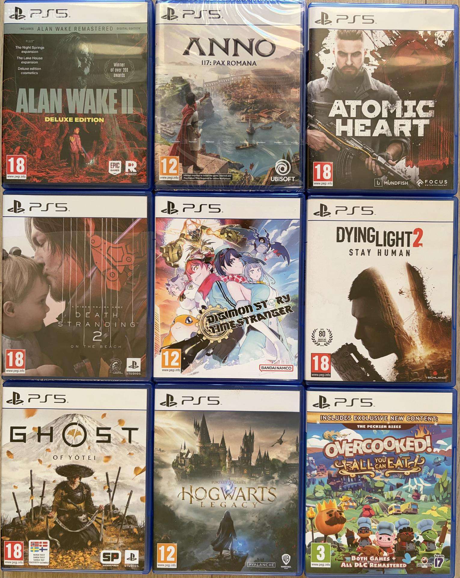 Ps5 ir Ps4 žaidimai