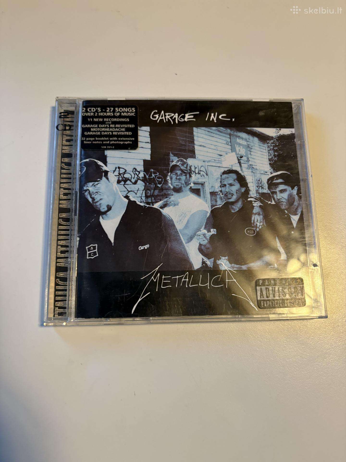 Metallica-garage Inc. 2xcd 1998 Vertigo