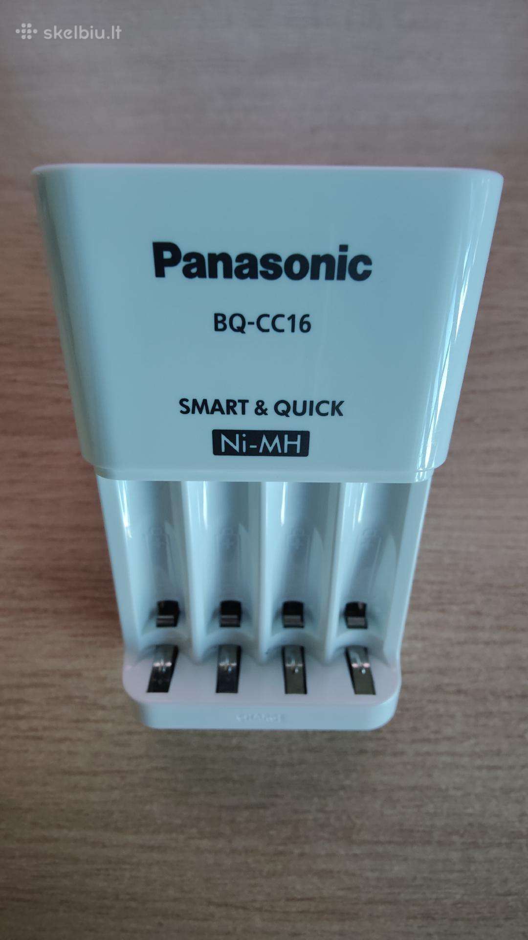 Panasonic Eneloop Pro Bq-cc16 įkroviklis