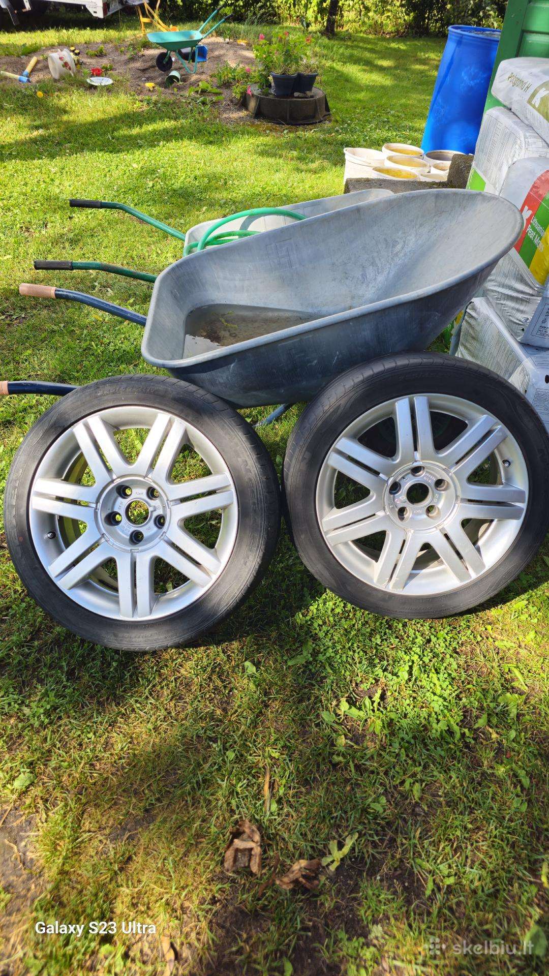 VW Ratlankiai su padangom