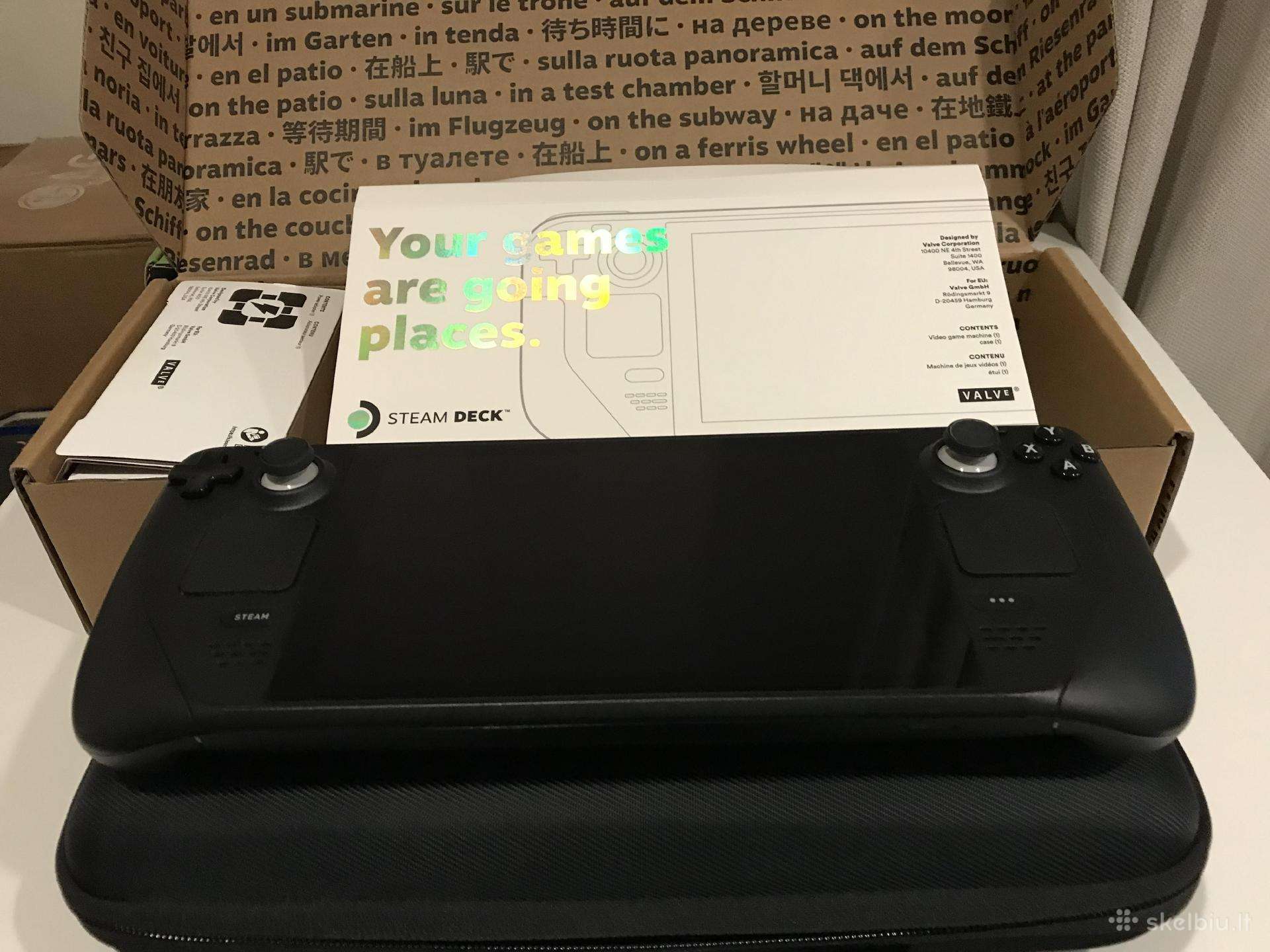 Steam Deck LCD 512gb SSD