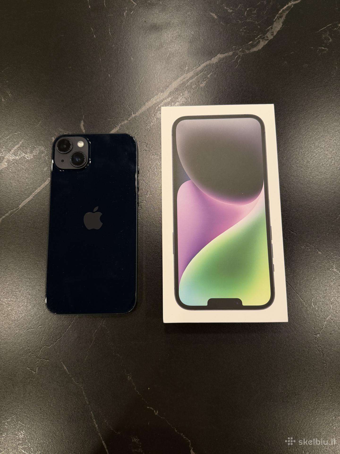 iPhone 14 Plus 128 GB,spalva – Midnight.