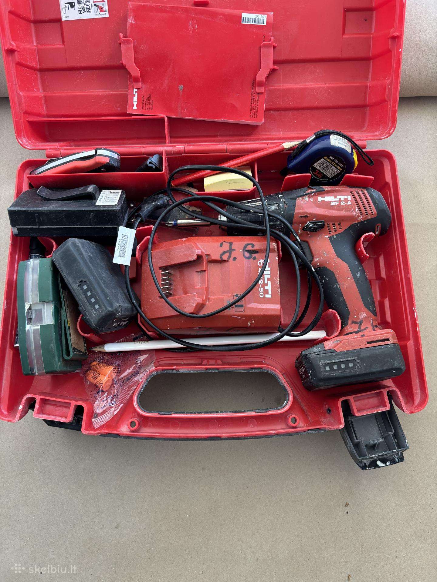 Hilti suktukas