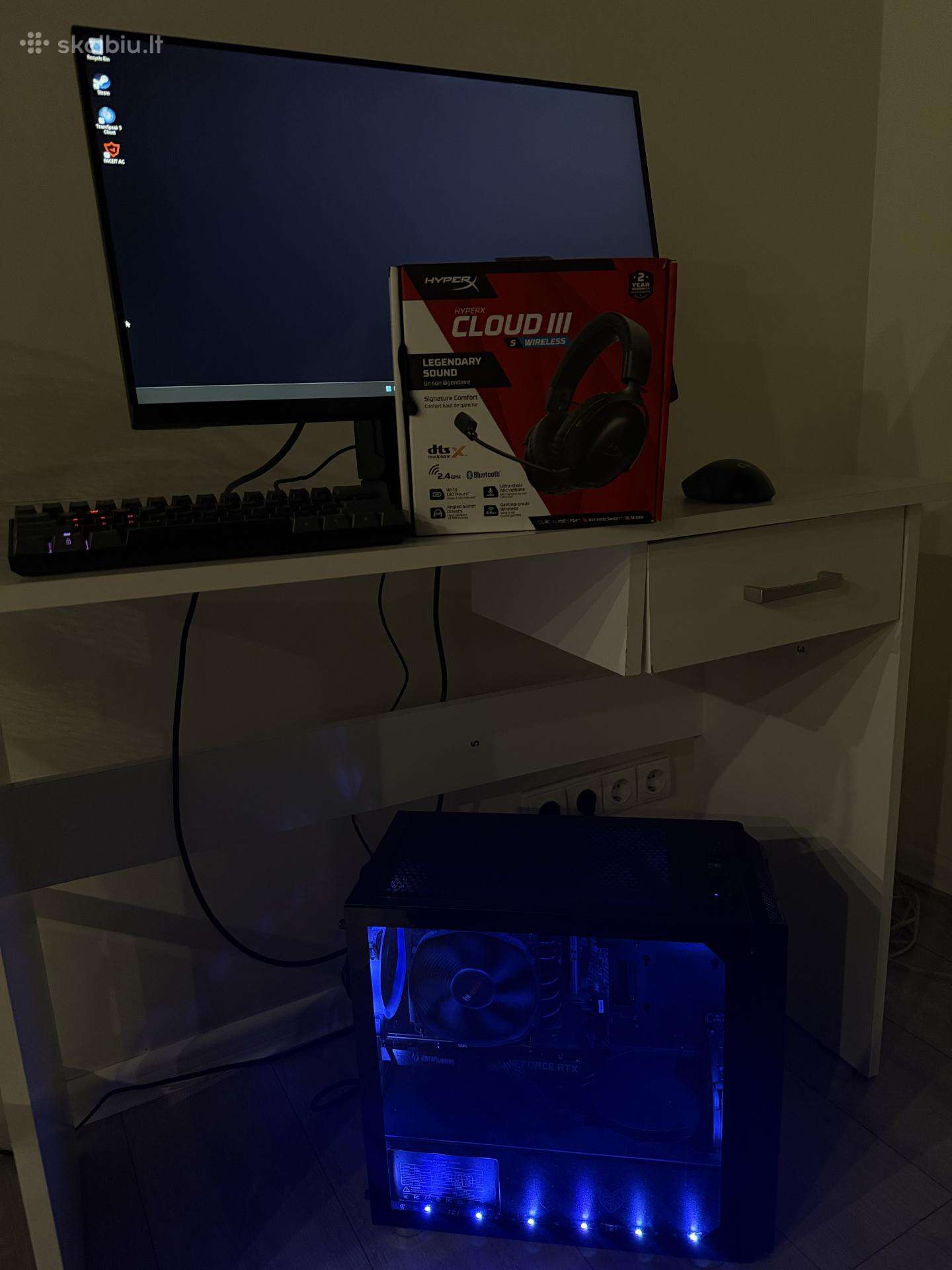 Žaidimų/mokslų setup