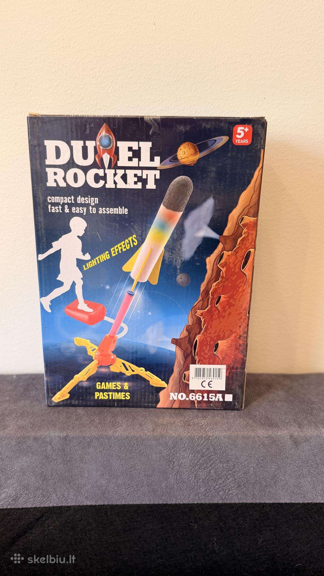 Duel Rocket – smagus raketos žaislas vaikam