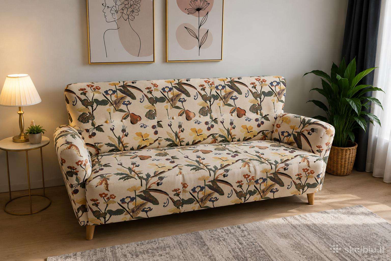 Patogi sofa, geros būklės
