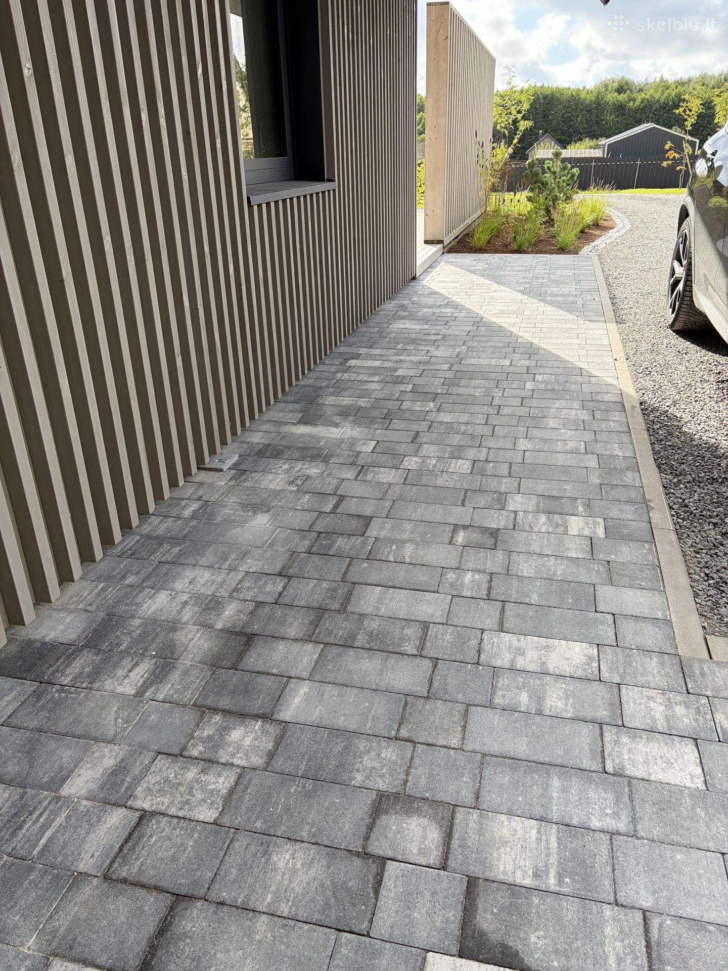 Trio 6 Set Granit spalvos trinkelių likutis ~ 8 m2
