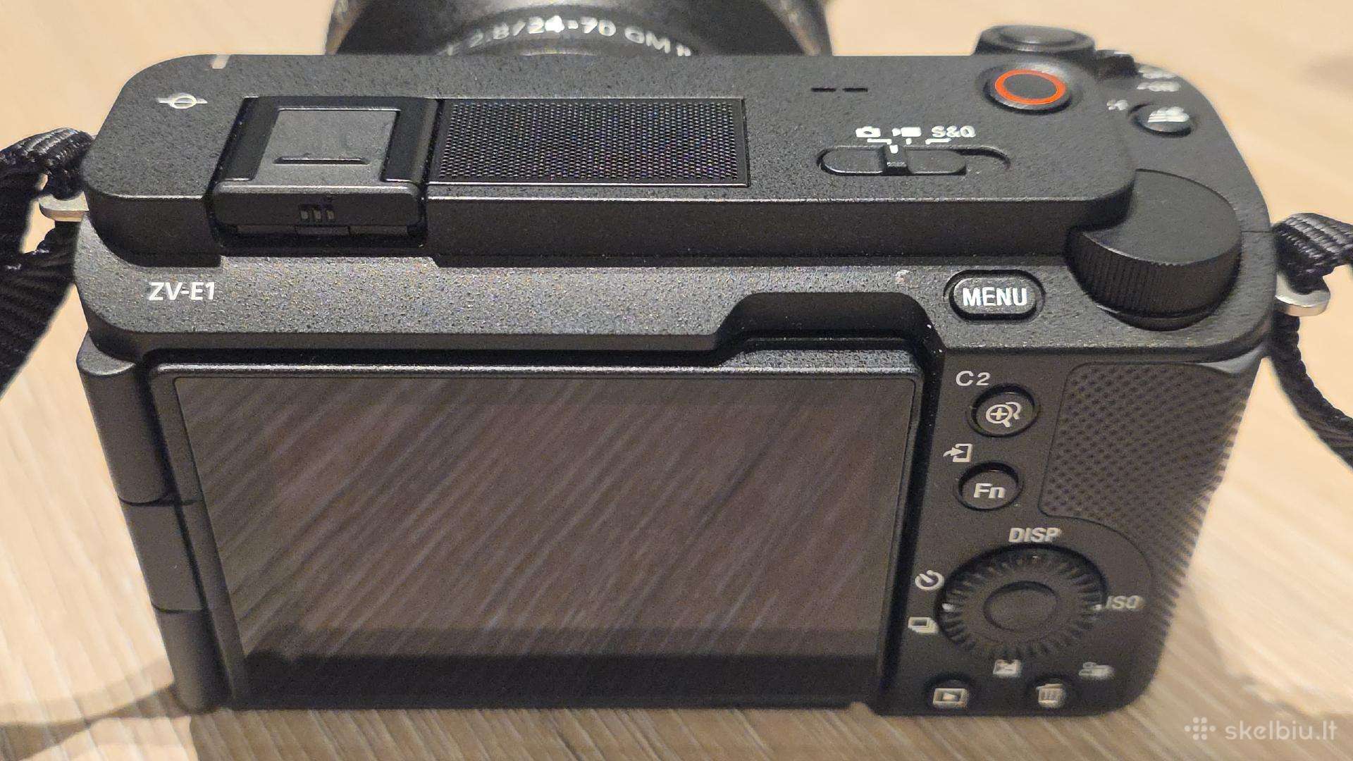 Sony Zv-e1 viso kadro vlog kamera