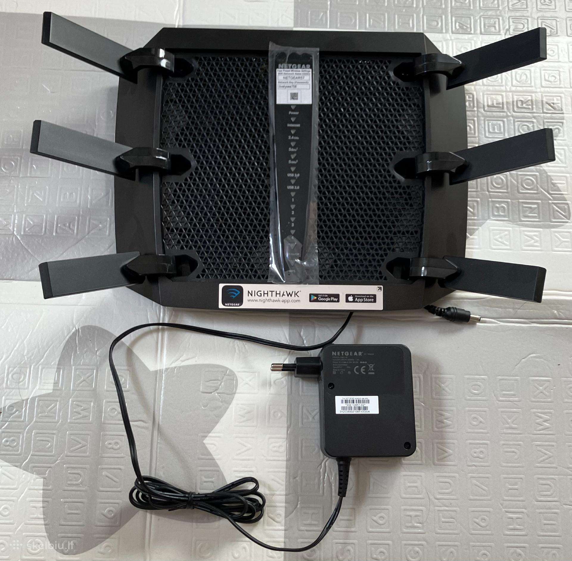 Maršrutizatorius Netgear Nighthawk X6 (R8000)