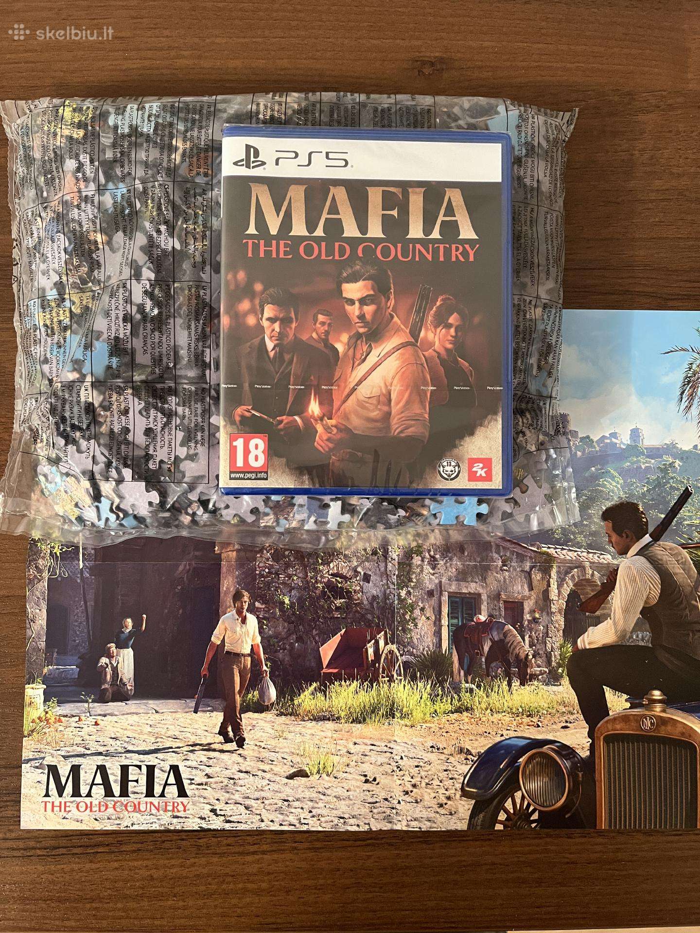 Mafia The Old Country plius dėlionė