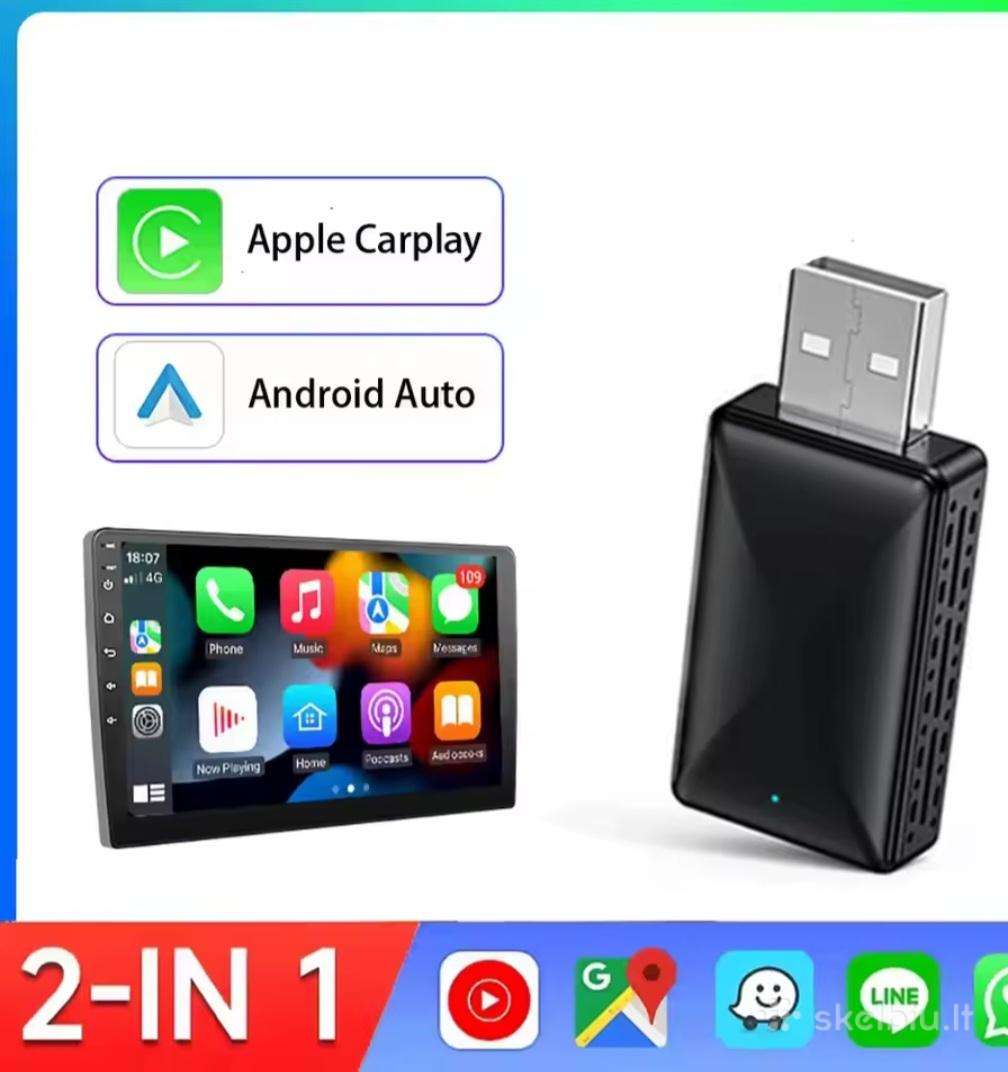 Android auto carplay adapteris, hdmi to vga