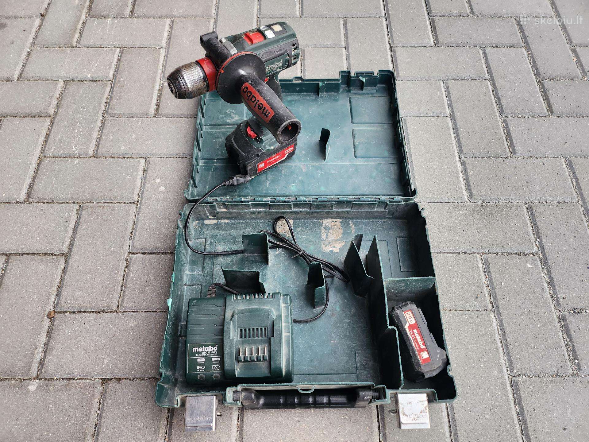 Akumuliatorinis gręžtuvas Metabo Bs 18 Ltx