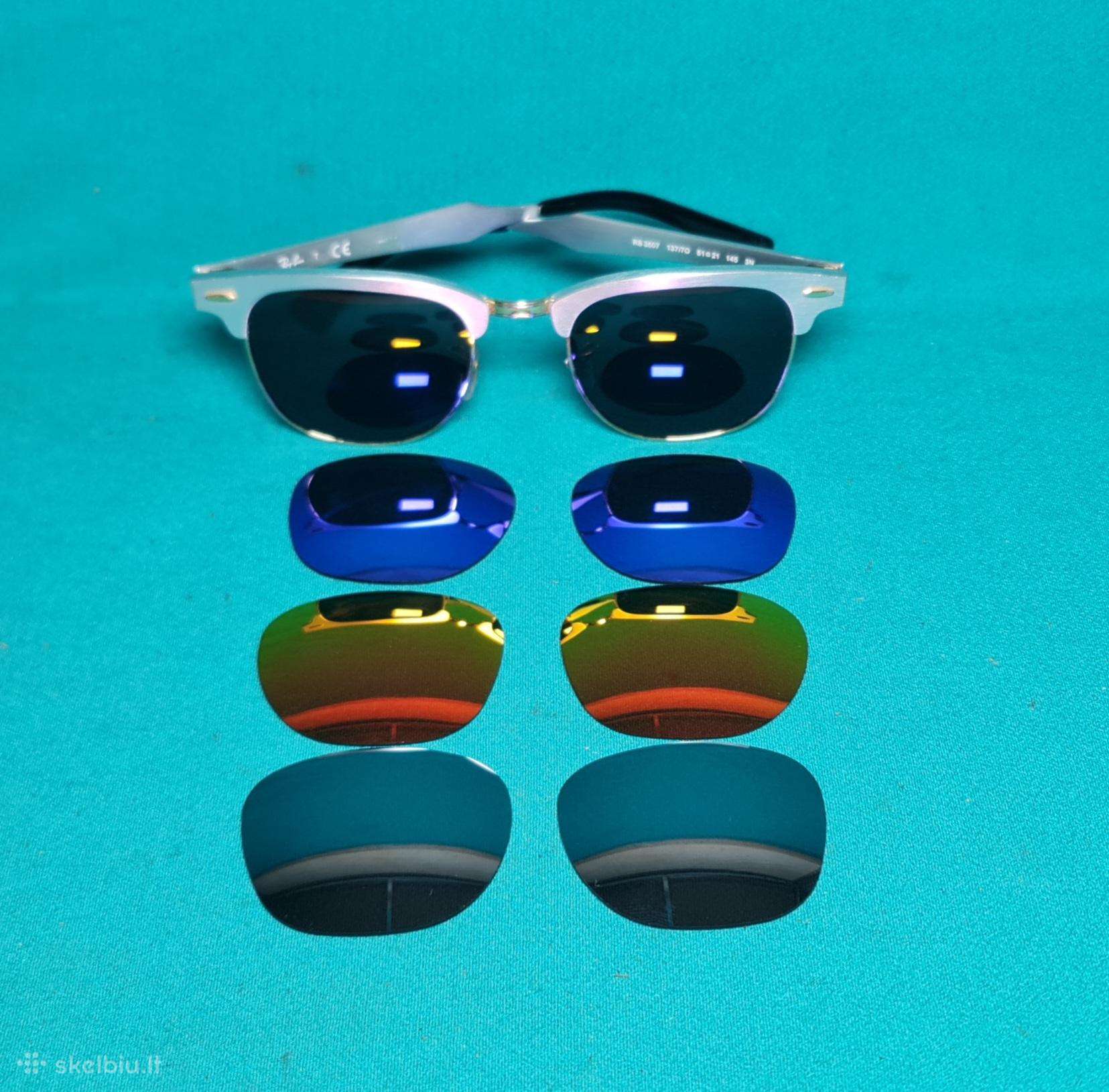 Ray-ban clubmaster aluminum rb3507