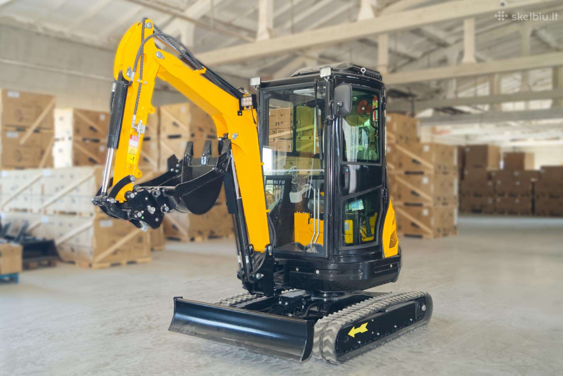Mini Ekskavatorius Enzo Ht-25, Kubota D1105 (su ka