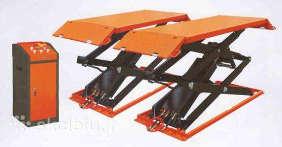 3 tonų žirklinis pastatomas keltuvas F3000 3 tonų