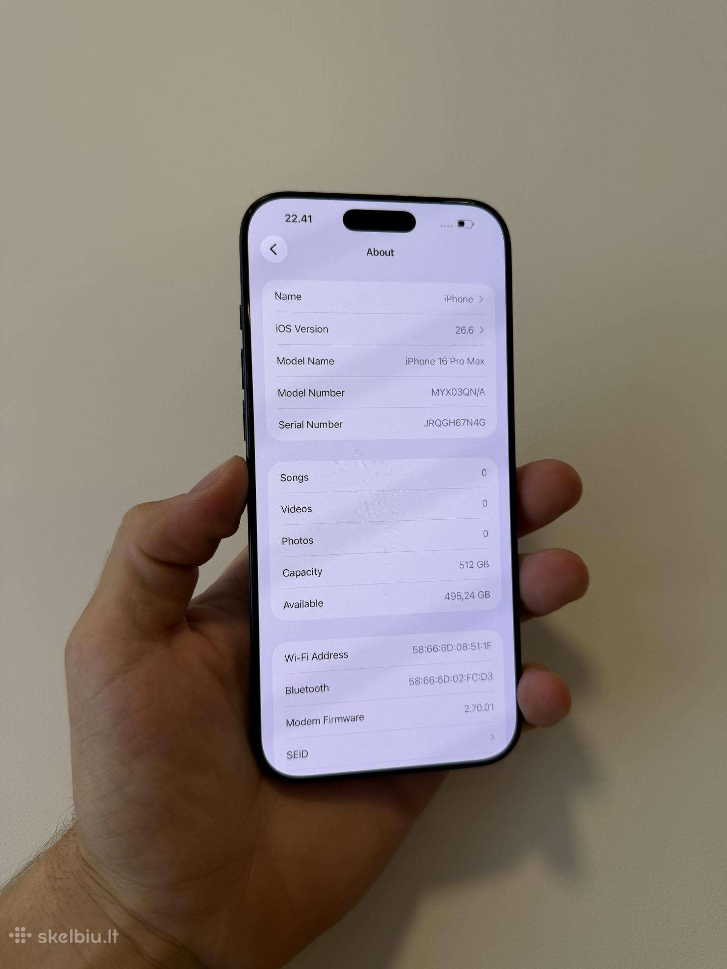 iPhone 16 Pro Max 512