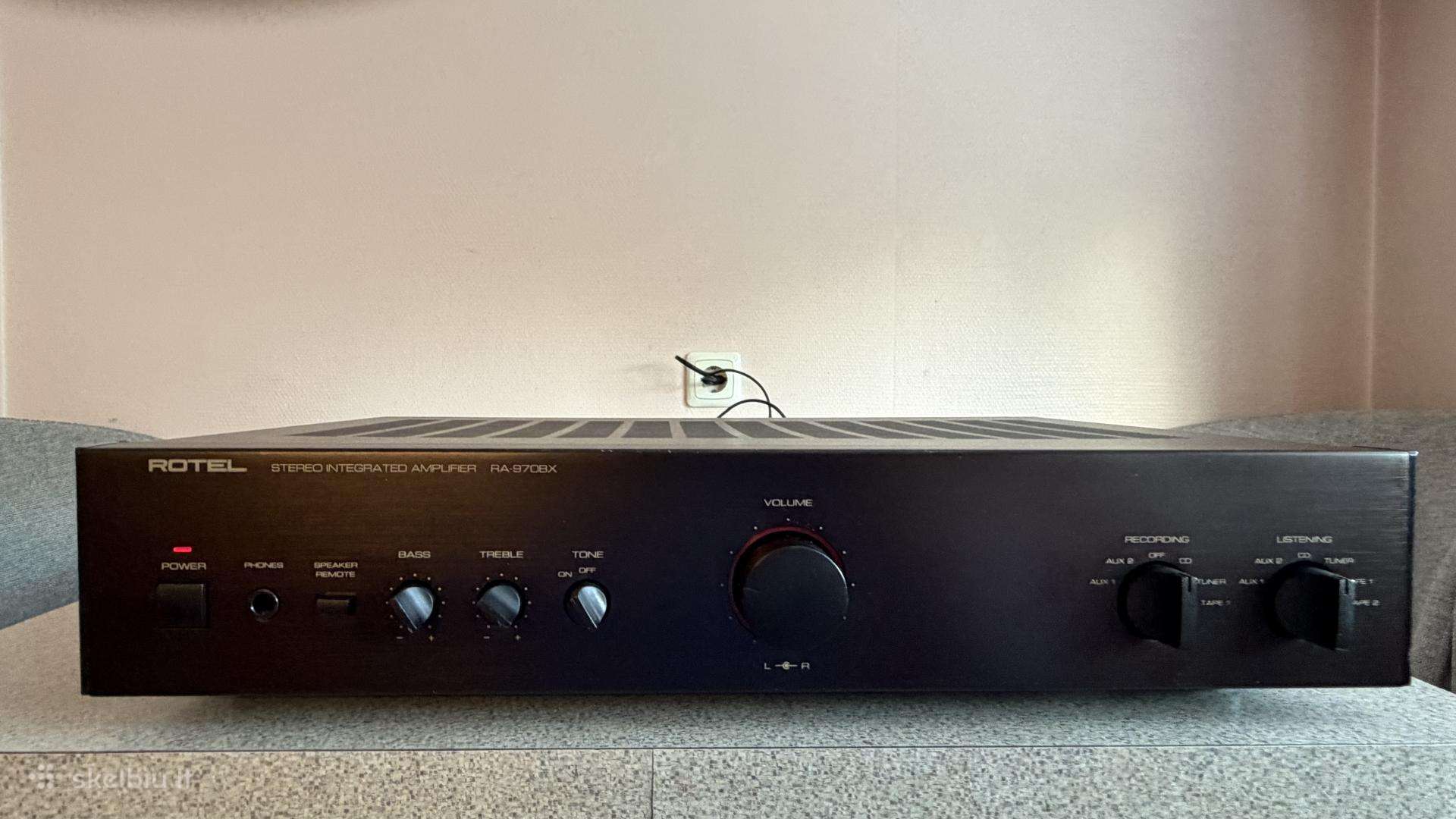 Integruotas stereo stiprintuvas Rotel Ra-970bx:930